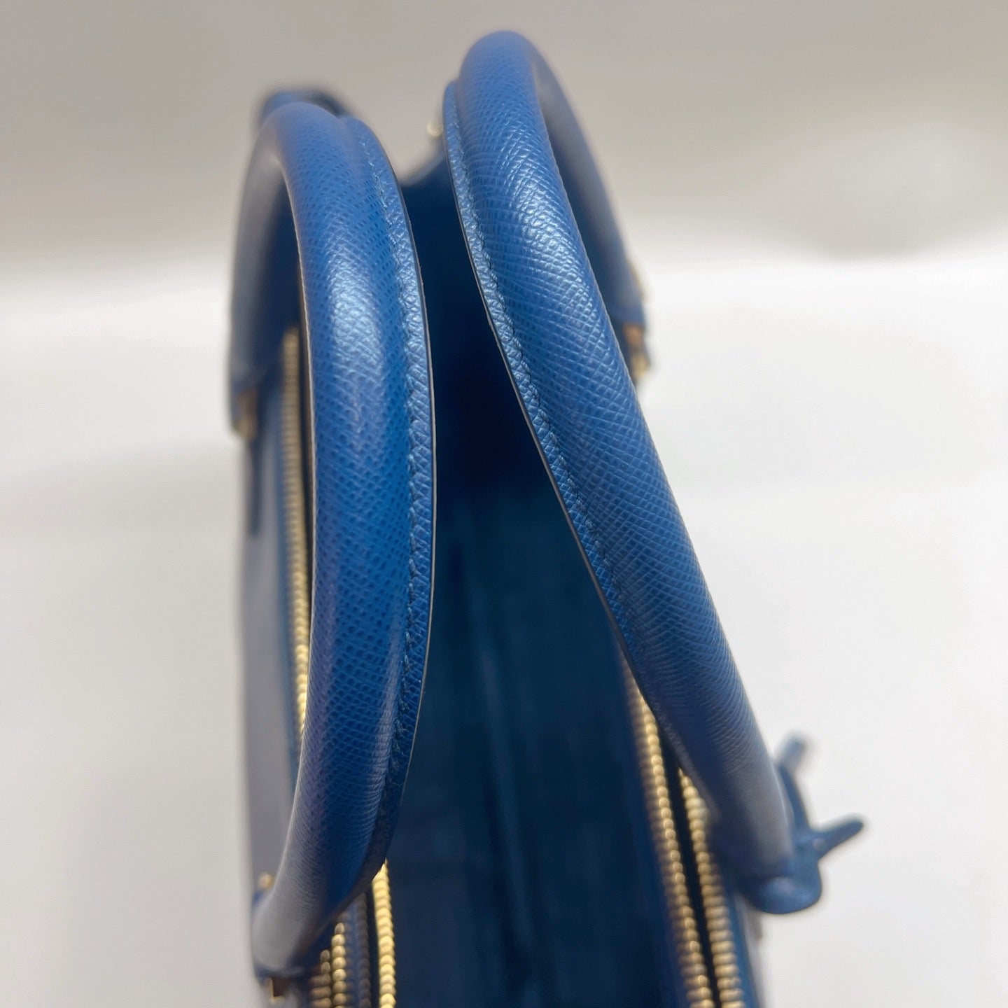 Prada - Galles - Leather - Blue - (medium)