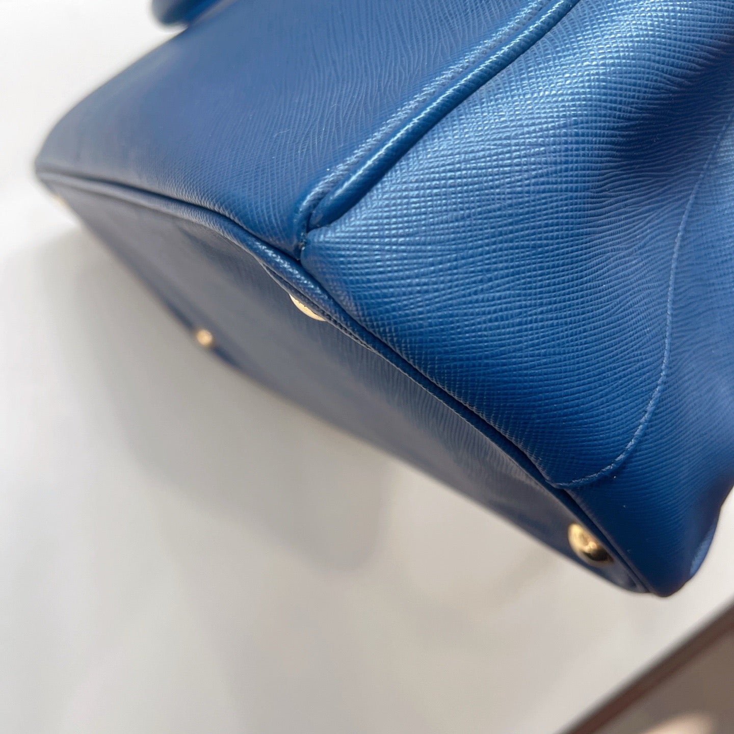 Prada - Galles - Leather - Blue - (medium)