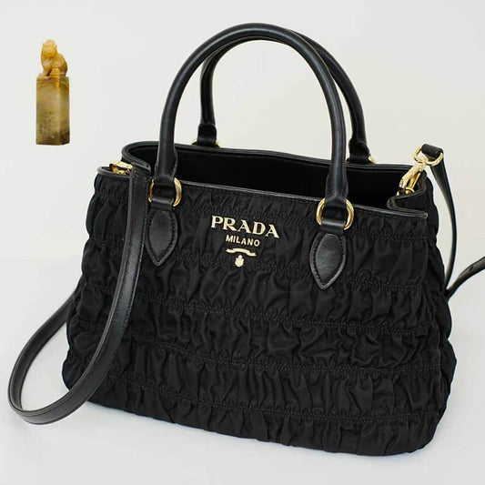 Prada - Gaufre - Cloth - Black - (medium)