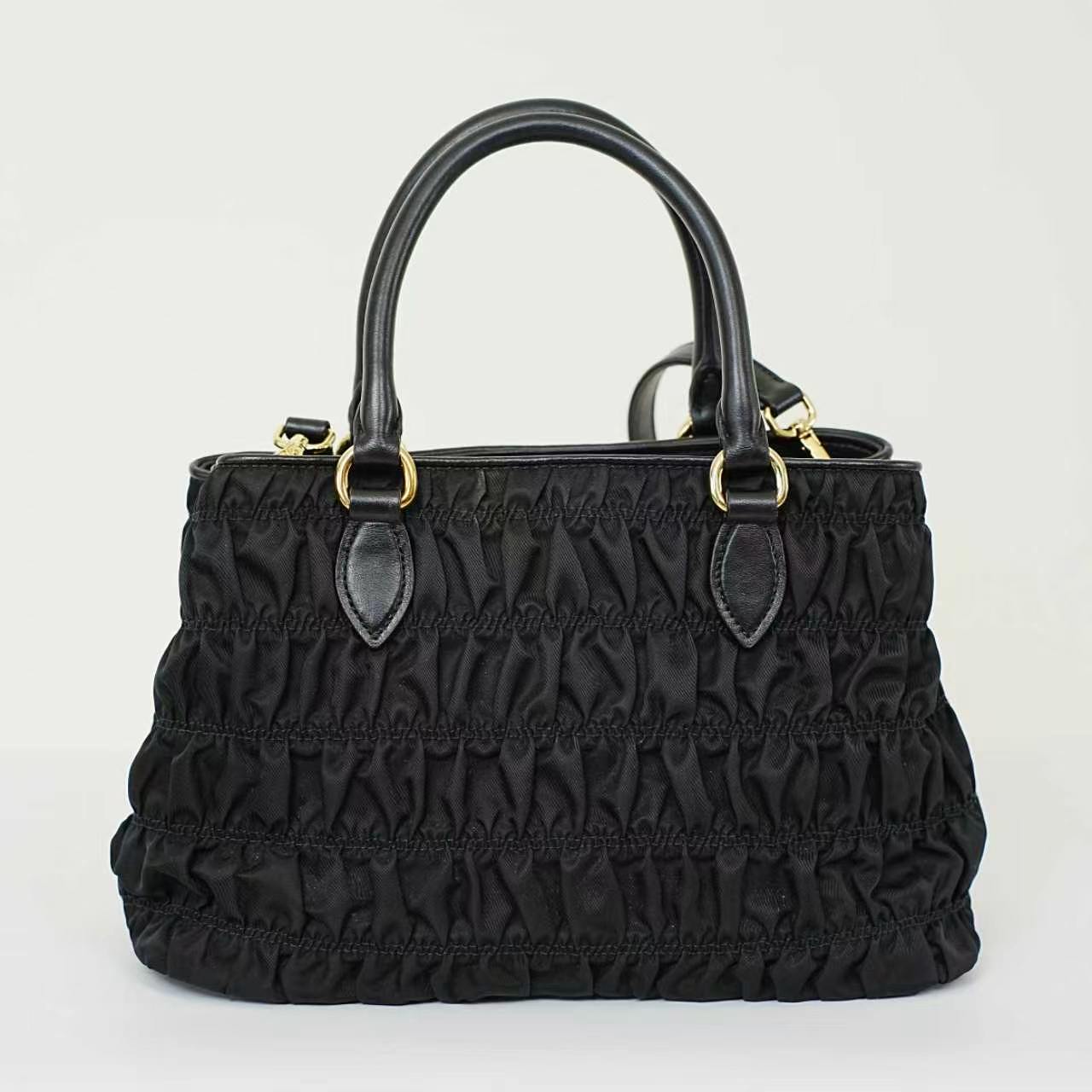 Prada - Gaufre - Cloth - Black - (medium)