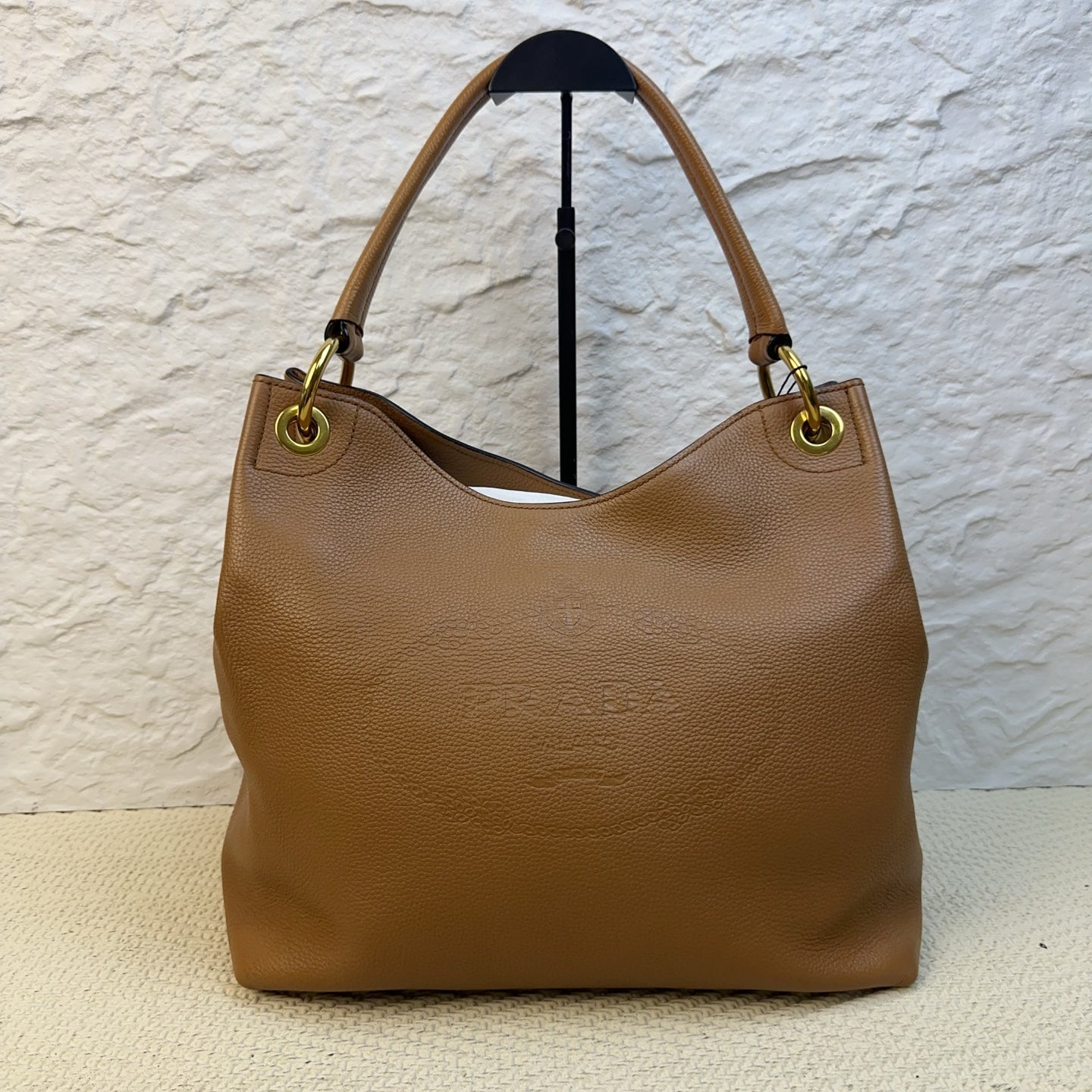 Prada - Hobo Bag - Leather - Brown - (Medium)