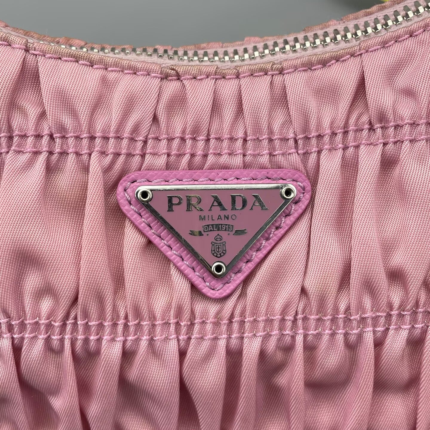Prada - Hobo - Polyamide - Pink - (mini)
