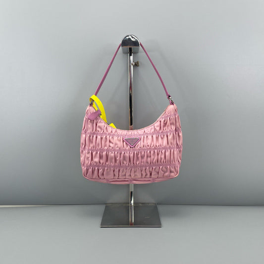 Prada - Hobo - Polyamide - Pink - (mini)