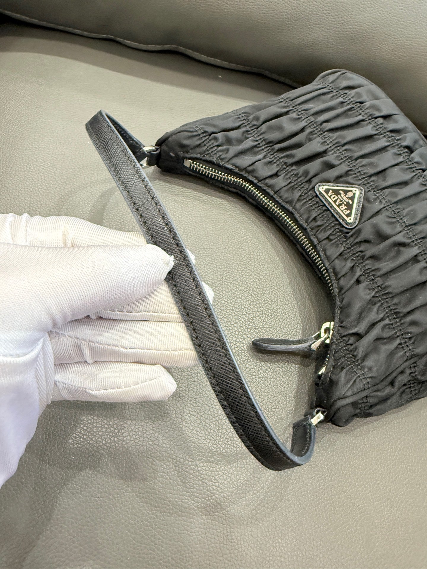 Prada - Hobo - Synthetic - Black - (mini)