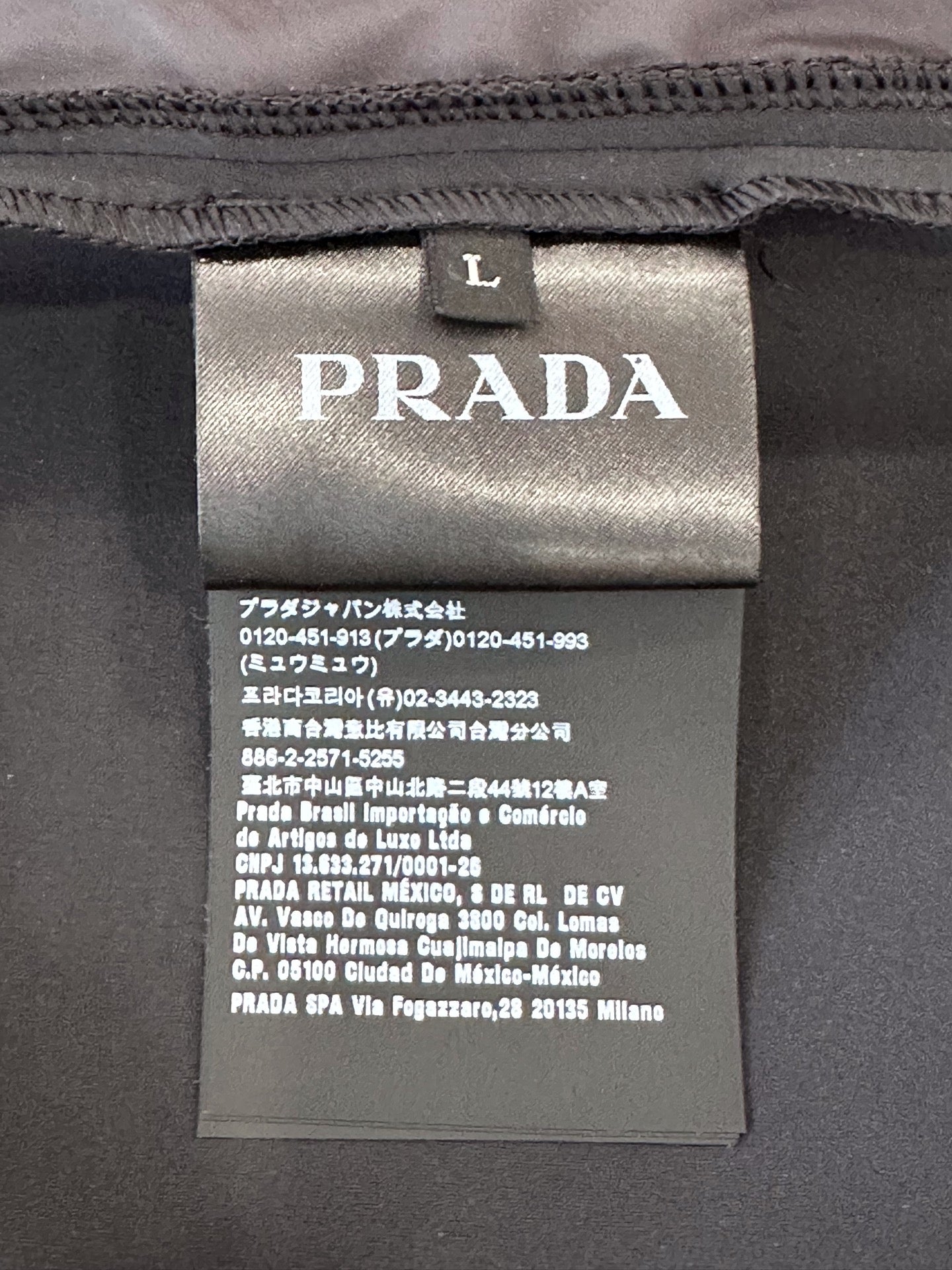 Prada - Linea Rossa - Polyester - Black - (L)