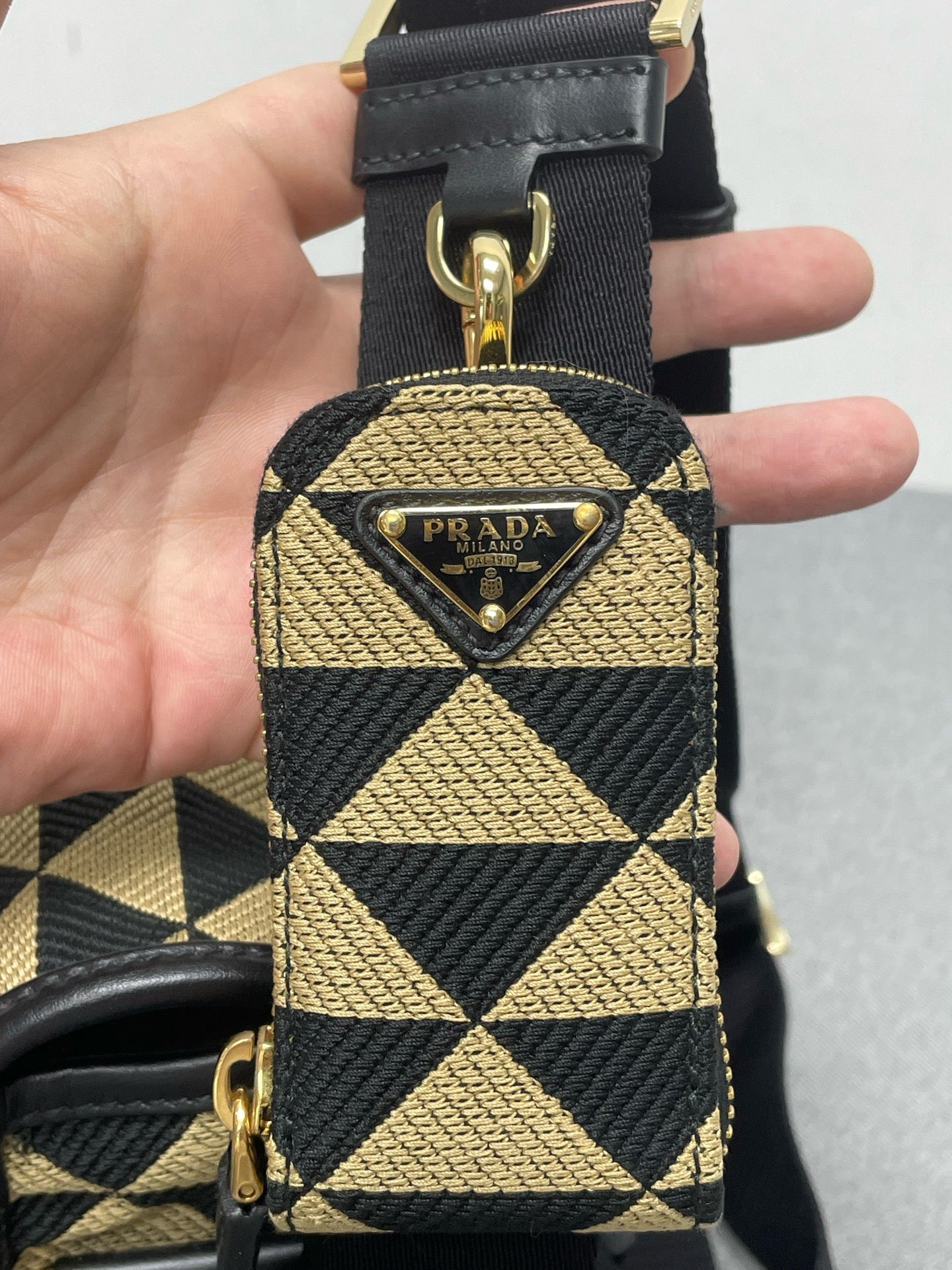 Prada - Messenger Bag - Cloth - Multicolour - (small)