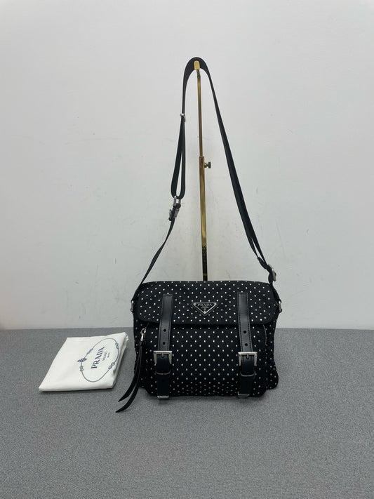 Prada - Messenger Bag - Polyamide - Black - (small)