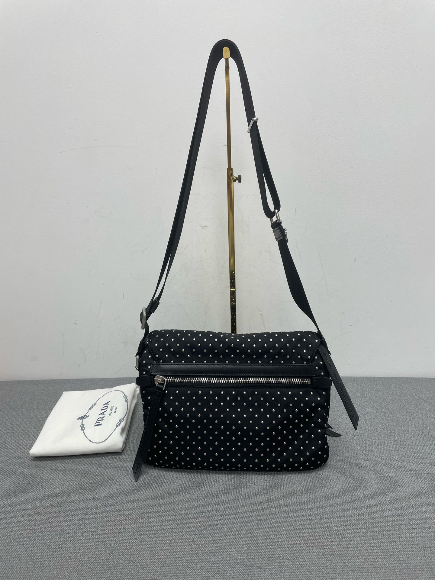 Prada - Messenger Bag - Polyamide - Black - (small)