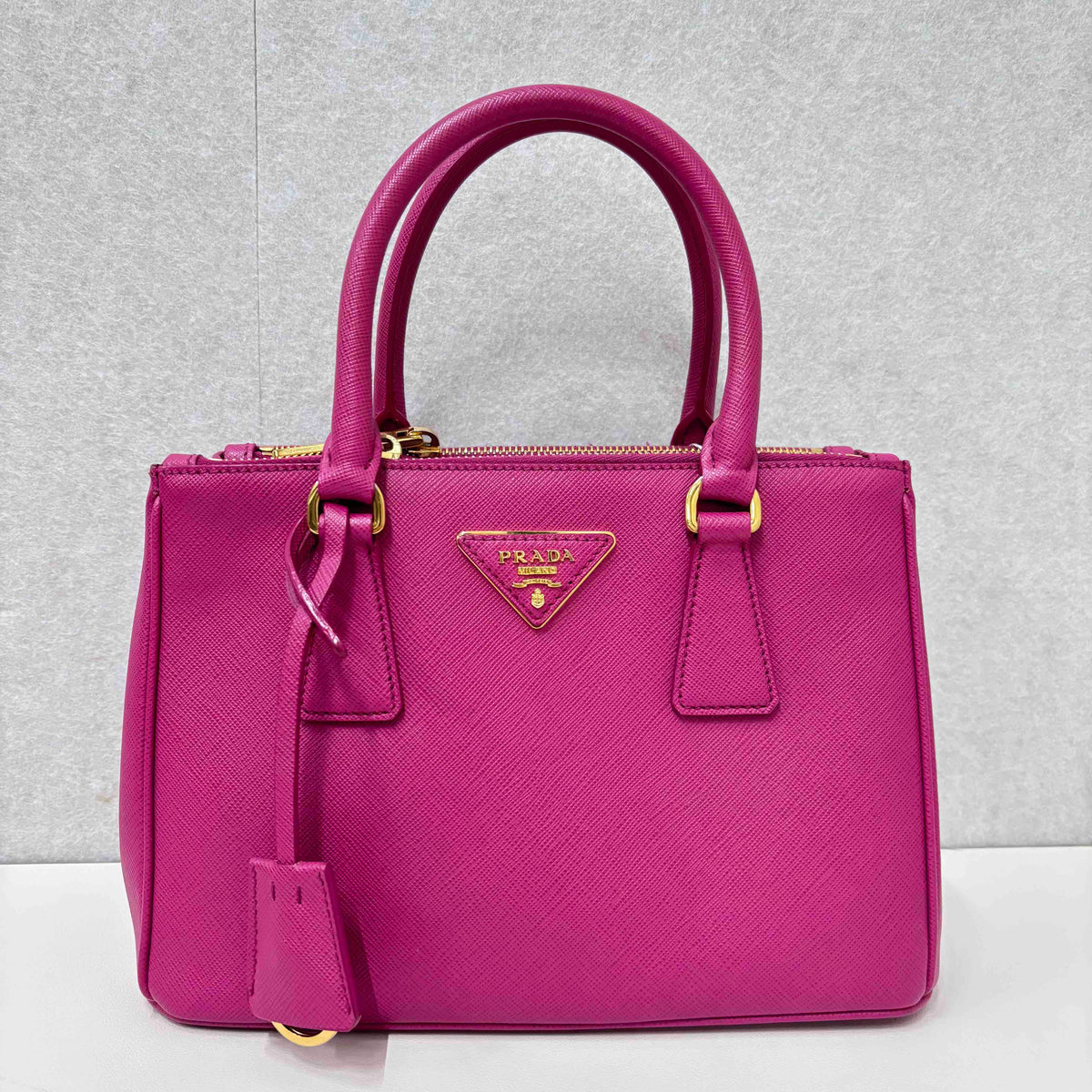 Prada - Mini Galleria - Leather - Pink - (mini)