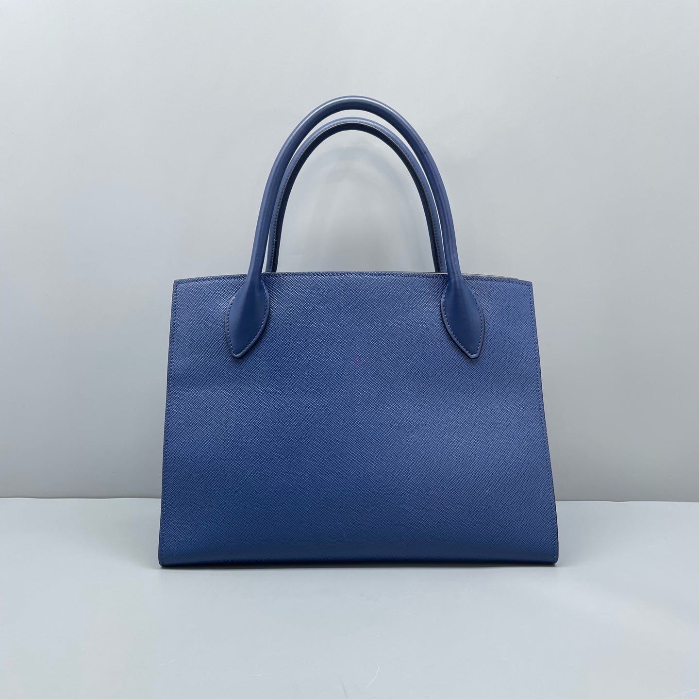 Prada - Monochrome - Leather - Blue - (Medium)