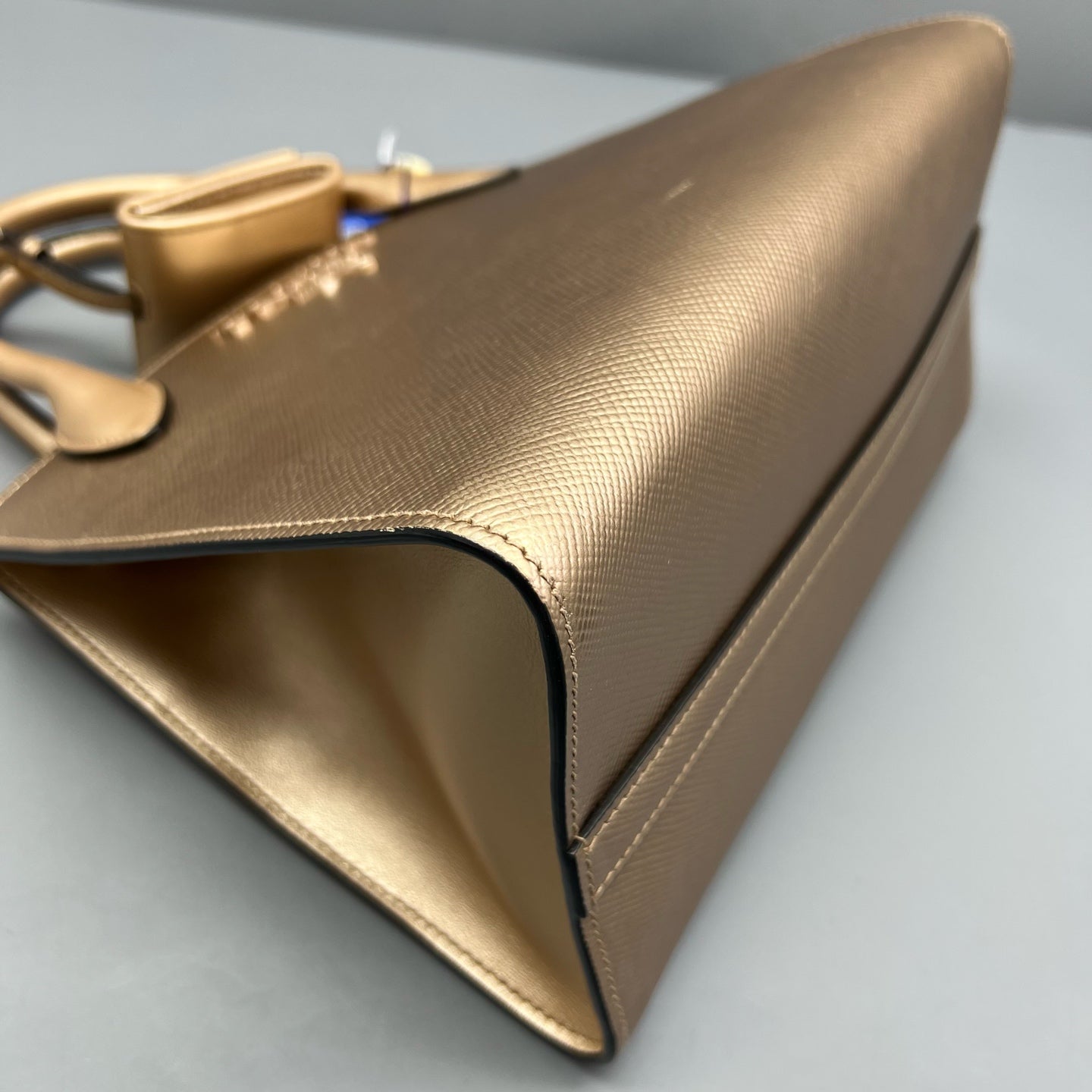 Prada - Monochrome - Leather - Gold - (medium)