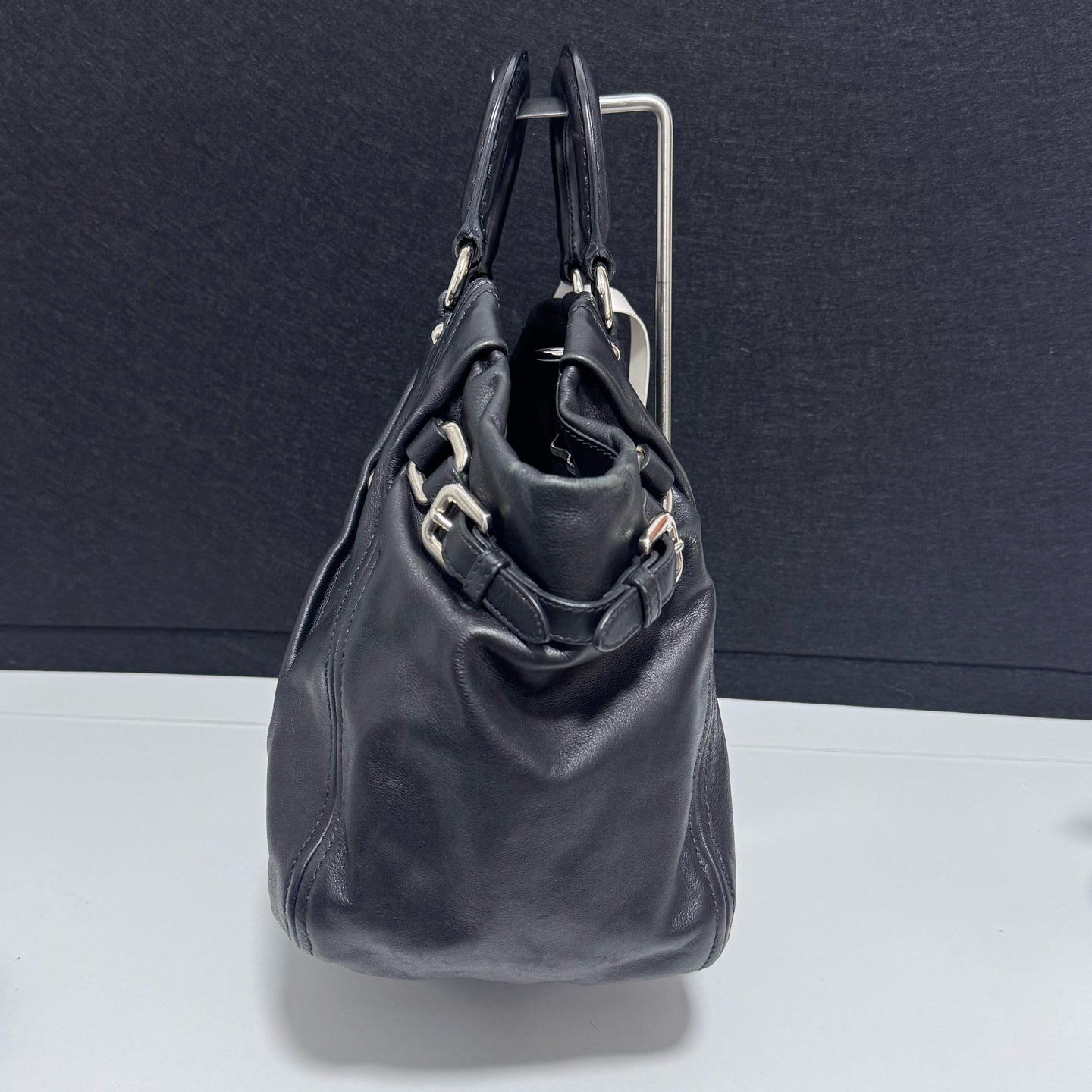 Prada - Nautilus - Leather - Black - (medium)