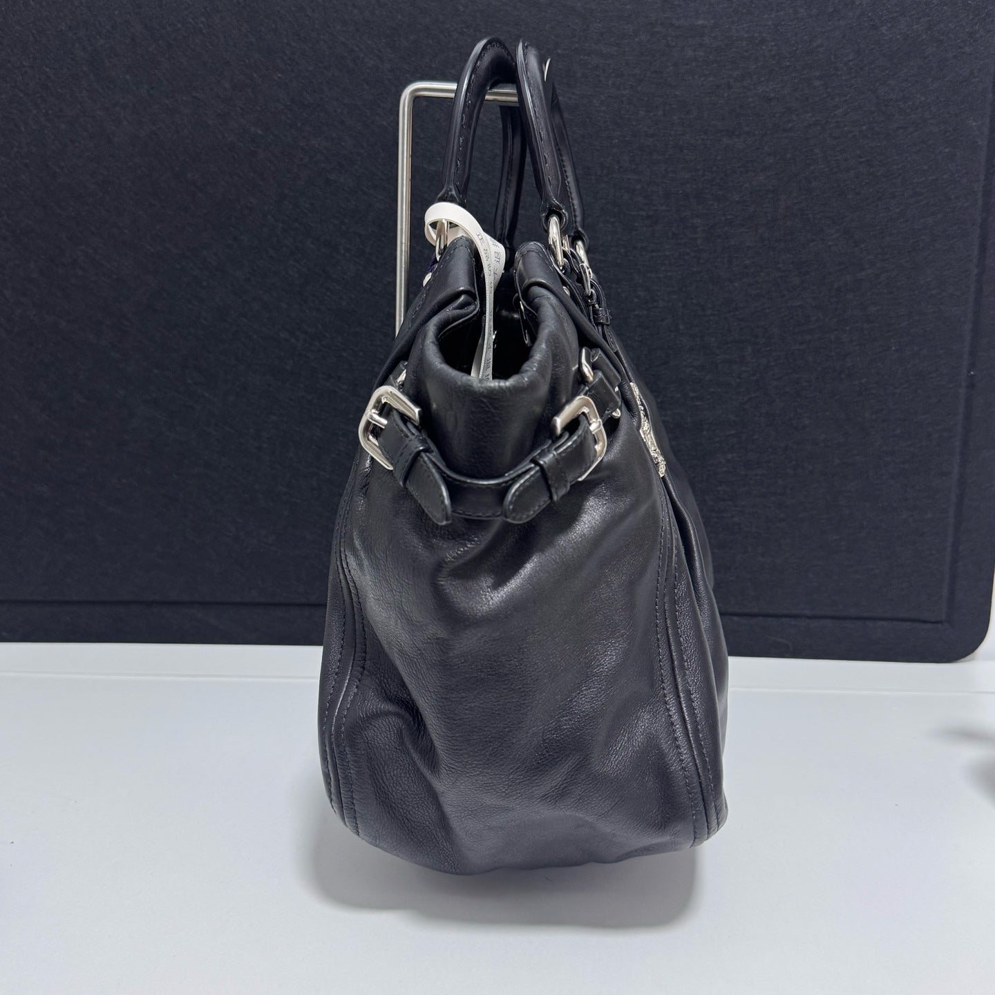 Prada - Nautilus - Leather - Black - (medium)