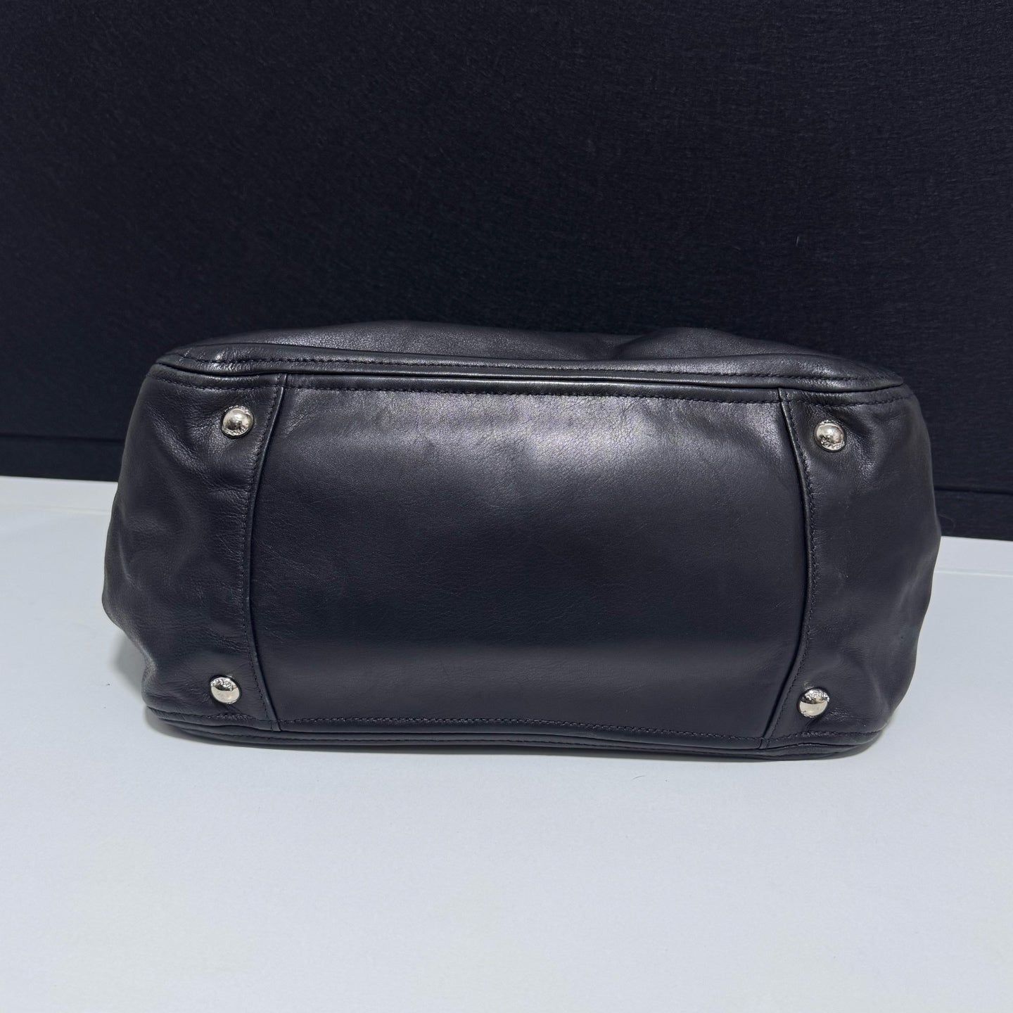 Prada - Nautilus - Leather - Black - (medium)