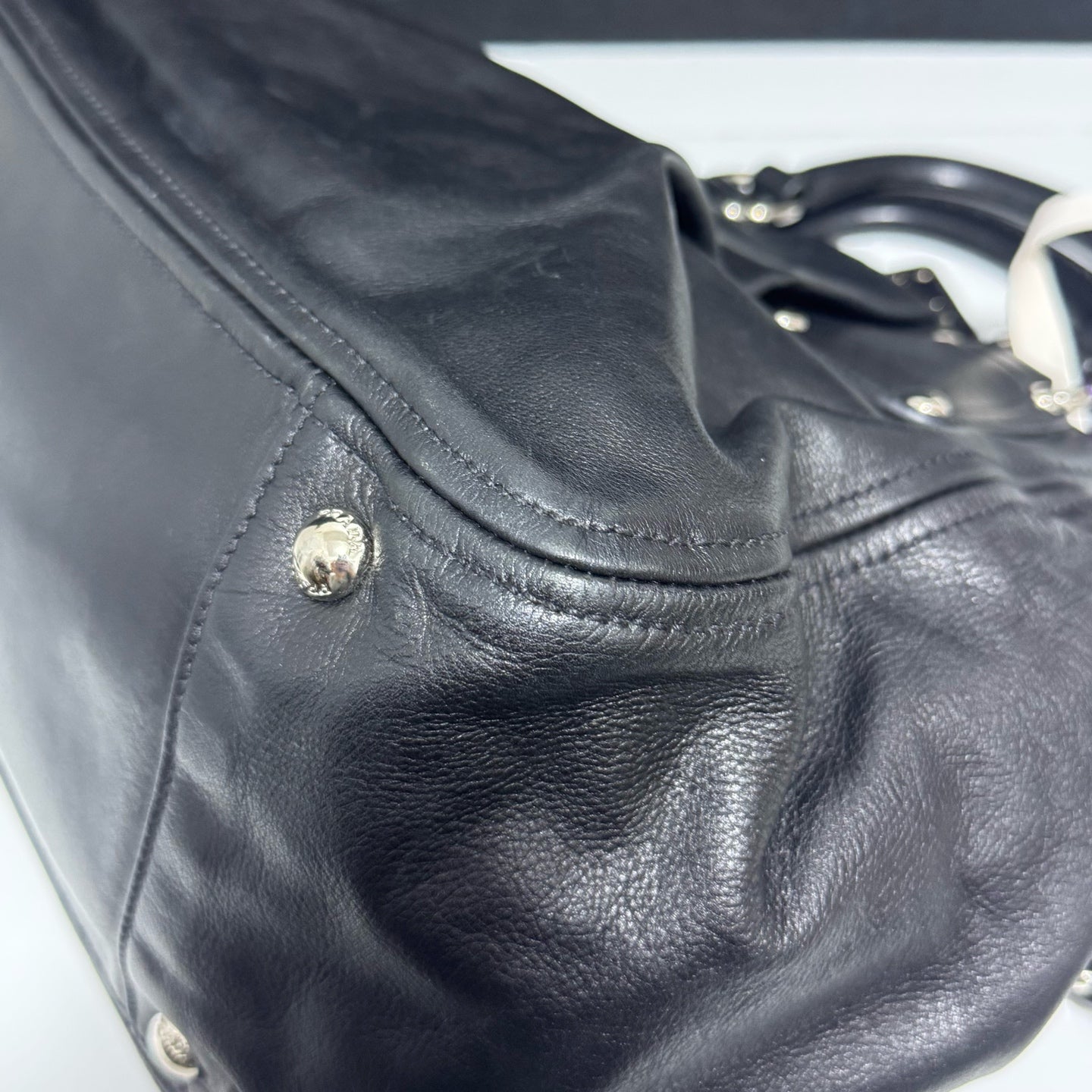 Prada - Nautilus - Leather - Black - (medium)