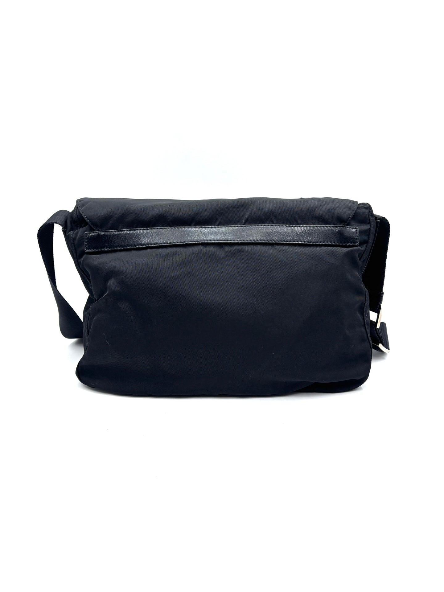 Prada - Nylon Messenger Bag - Nylon - Black - (medium)