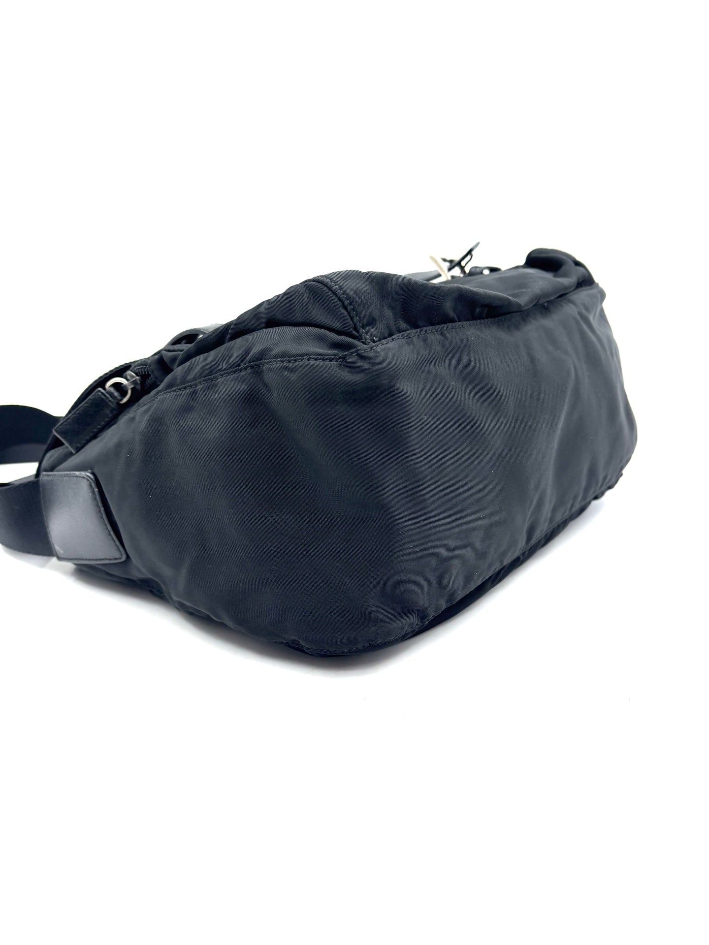 Prada - Nylon Messenger Bag - Nylon - Black - (medium)