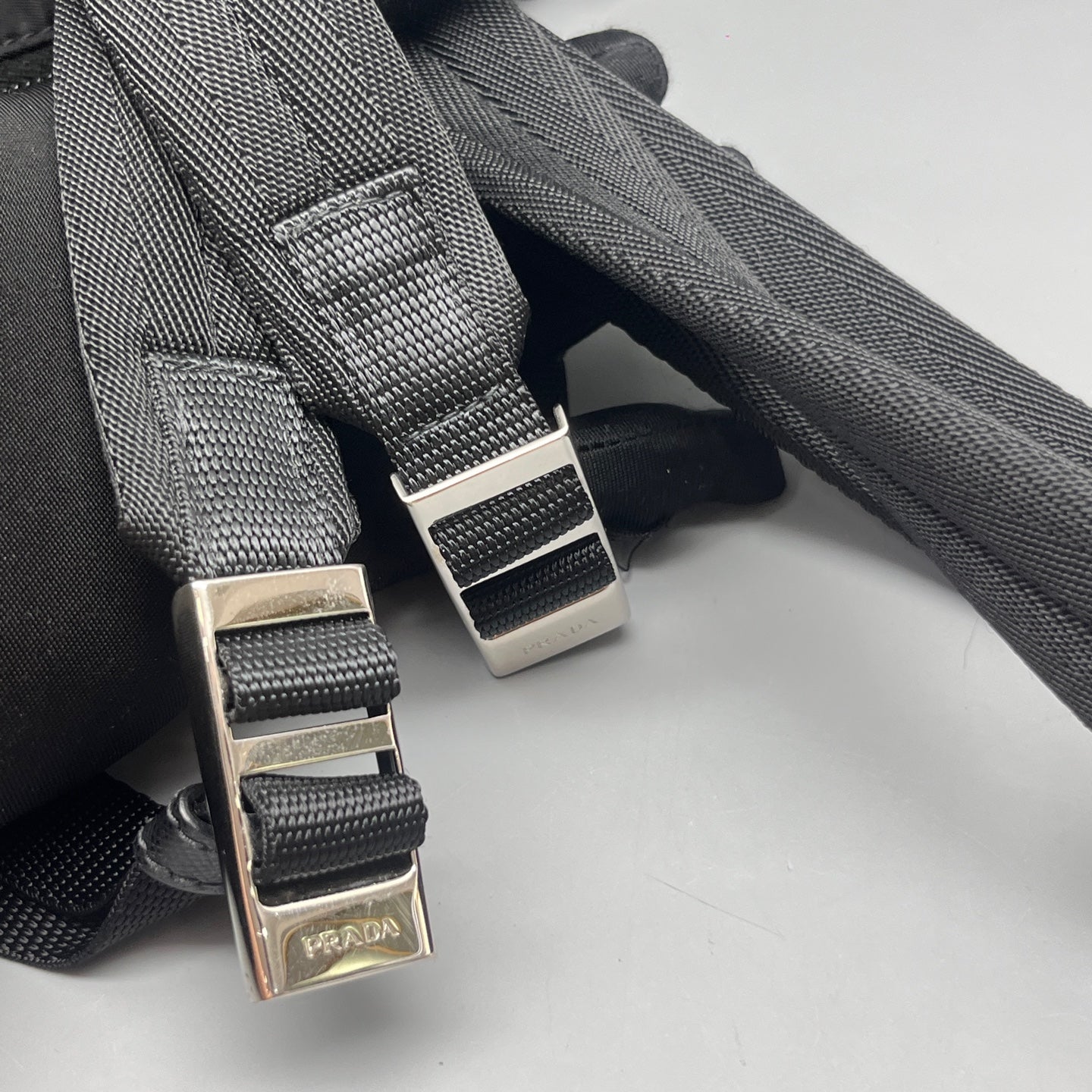 Prada - Nylon Messenger Bag - Nylon - Black - (Mini)