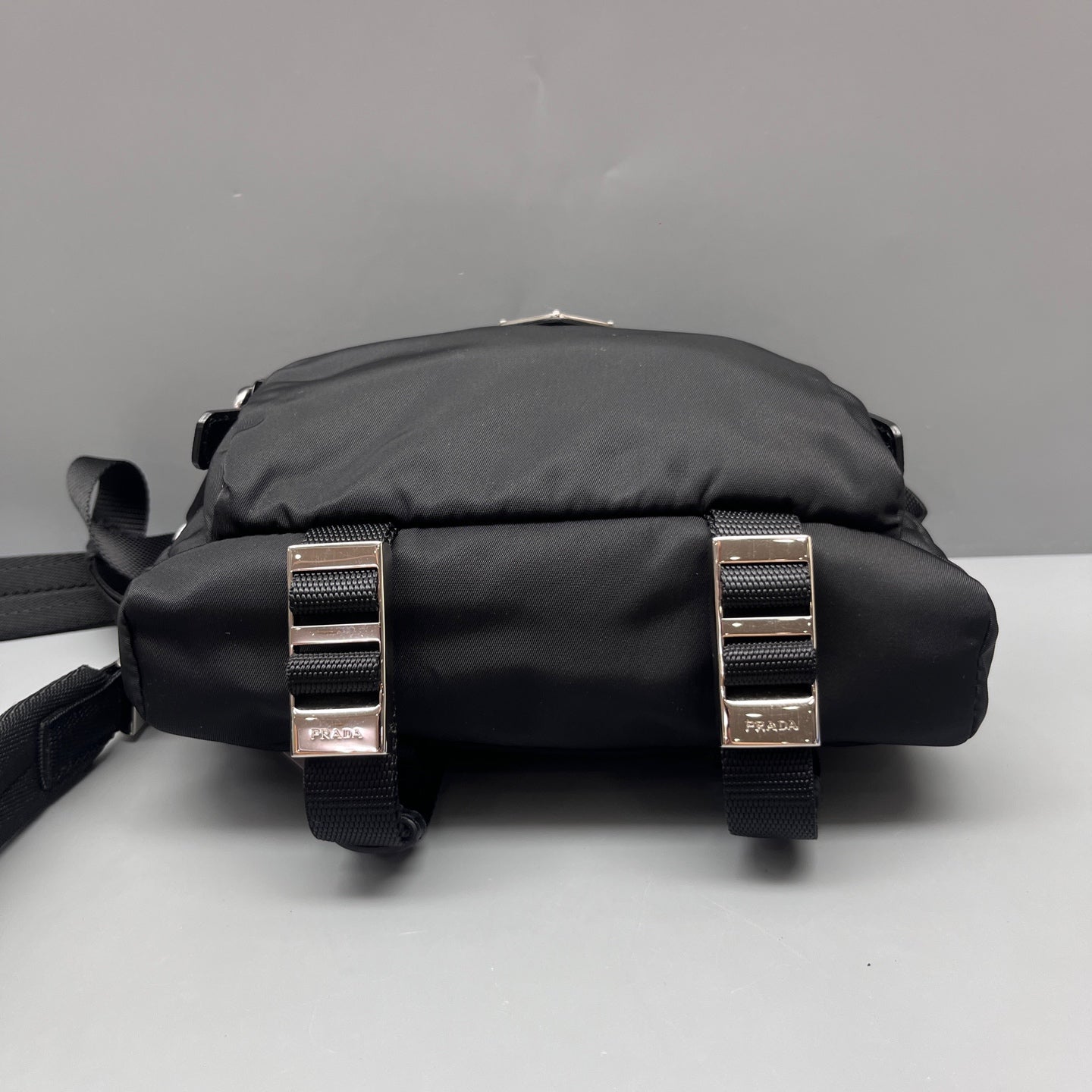 Prada - Nylon Messenger Bag - Nylon - Black - (Mini)