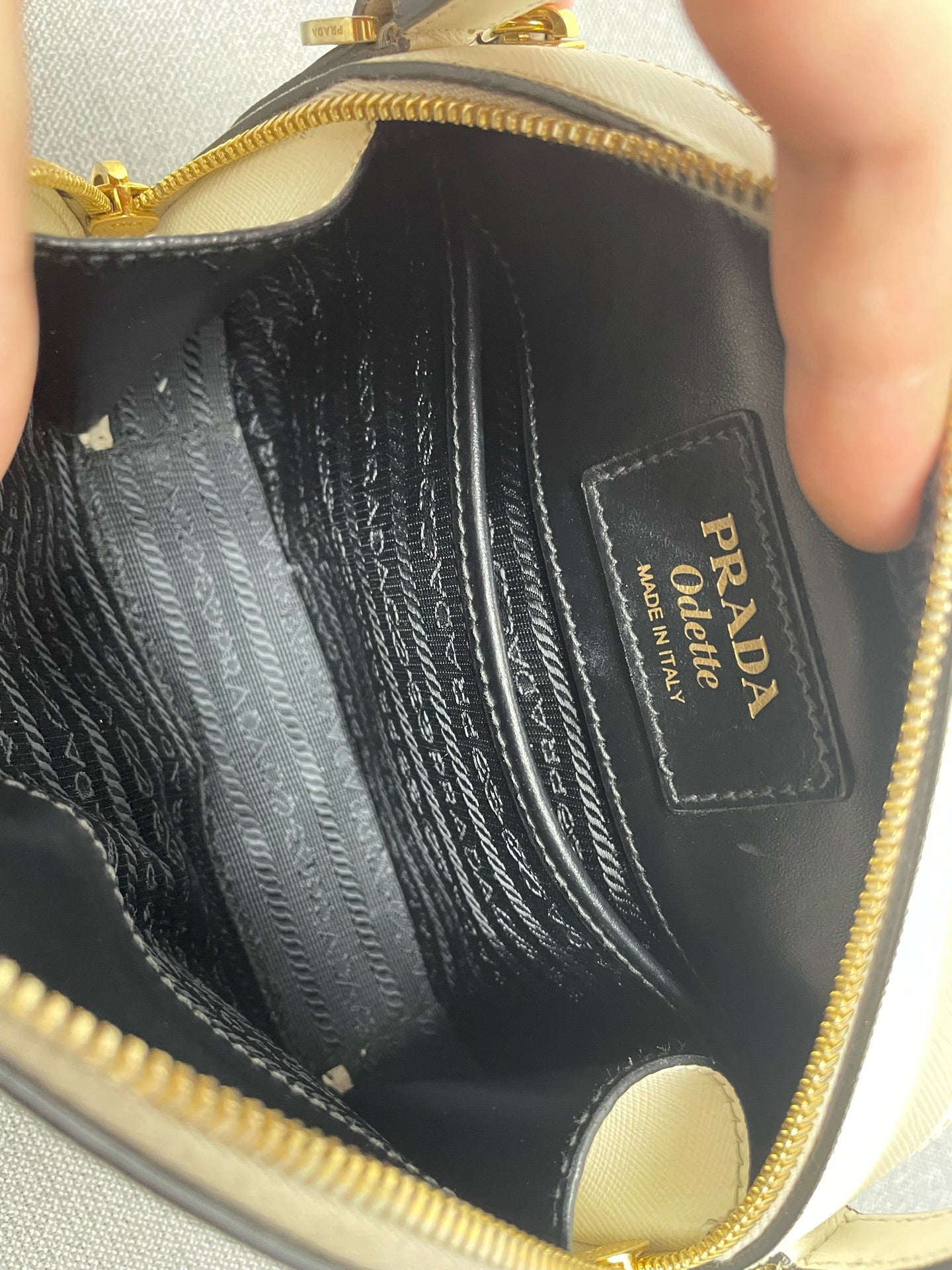 Prada - Odette - Leather - Beige - (mini)