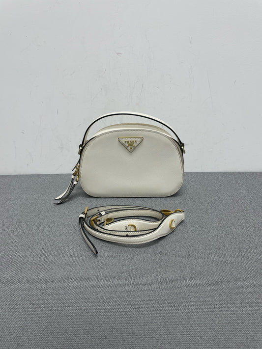 Prada - Odette - Leather - White - (small)