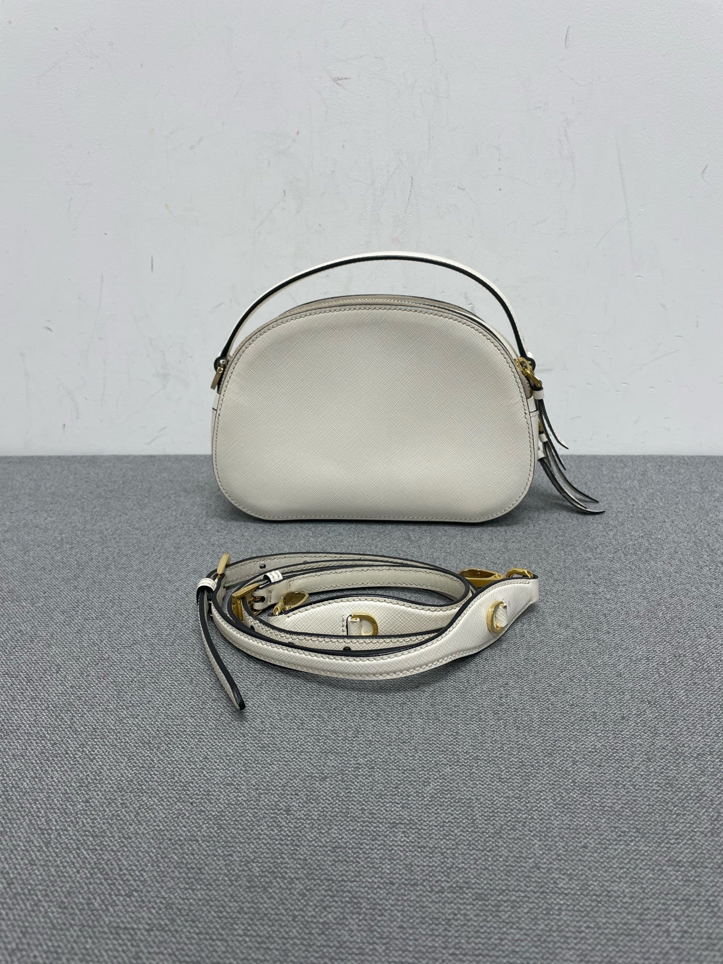 Prada - Odette - Leather - White - (small)