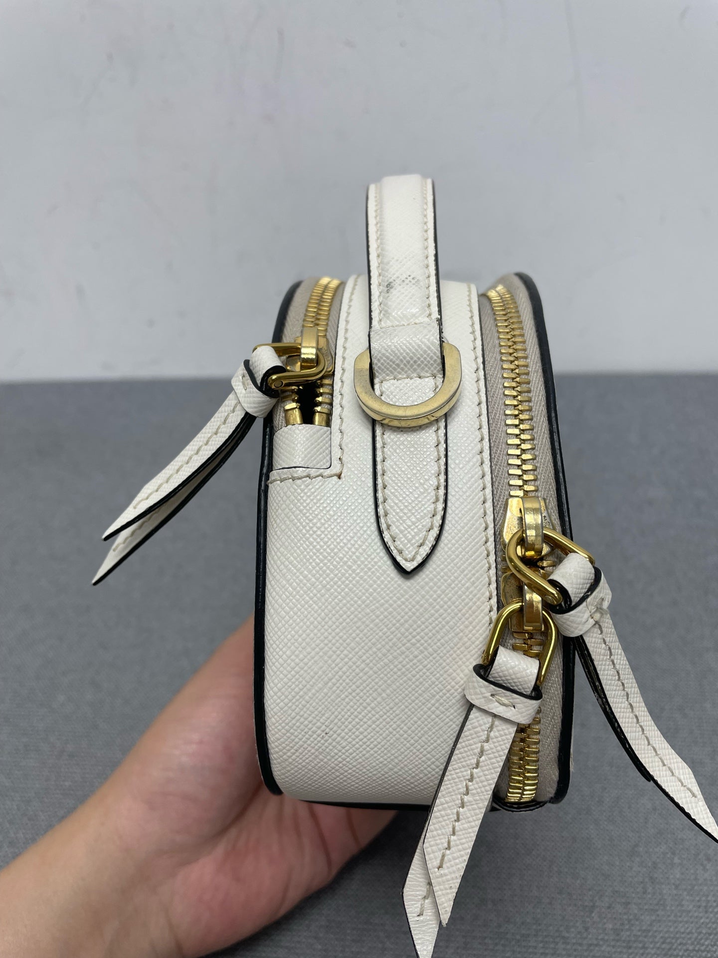 Prada - Odette - Leather - White - (small)