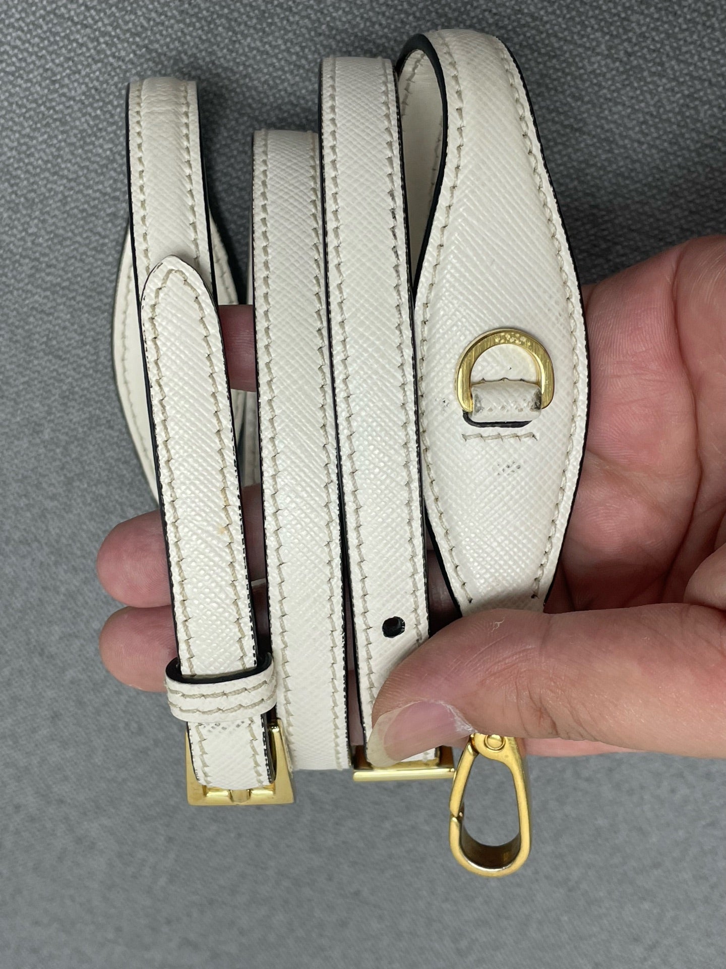 Prada - Odette - Leather - White - (small)