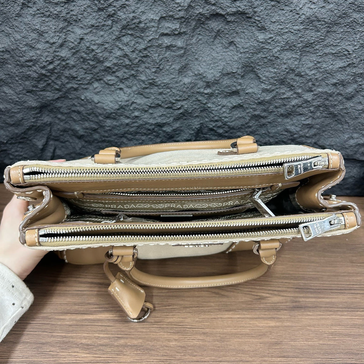 Prada - Other - Cloth - Beige - (medium)