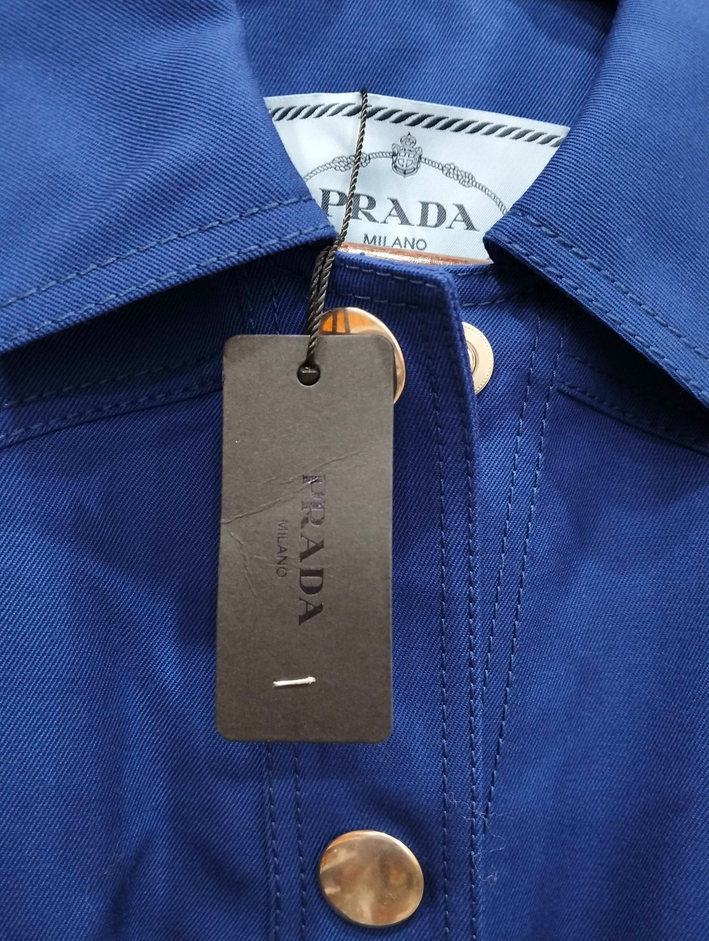 Prada - Other - Cloth - Blue - (38)