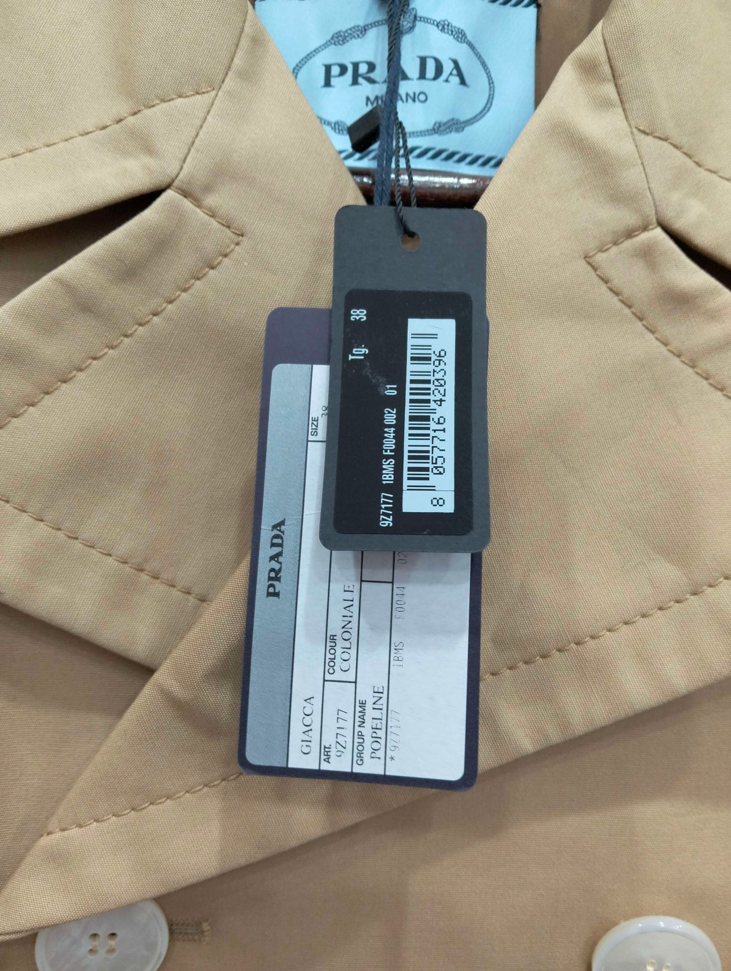 Prada - Other - Cotton - Beige - (38)