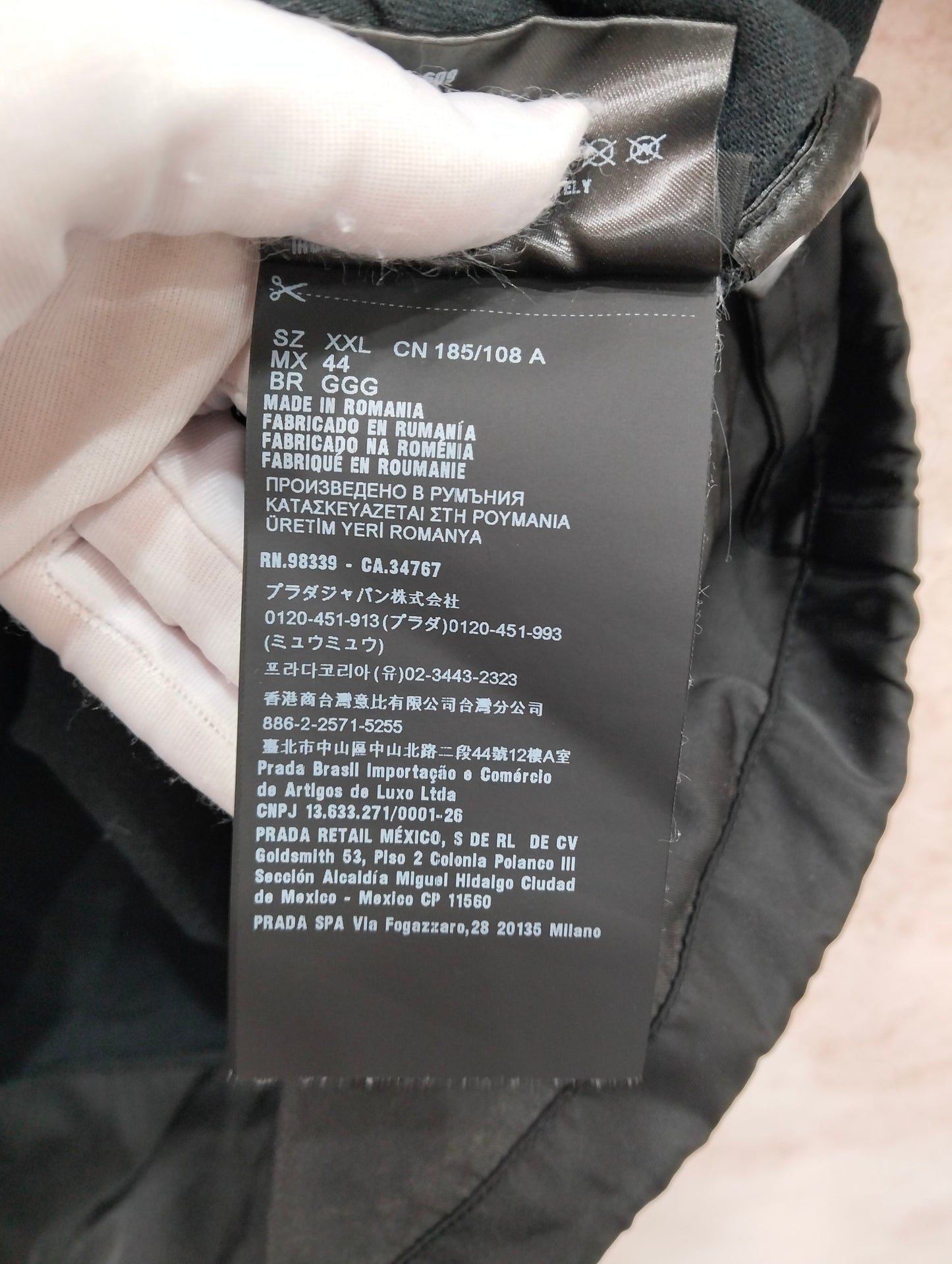 Prada - Other - Cotton - Black - (XXL)