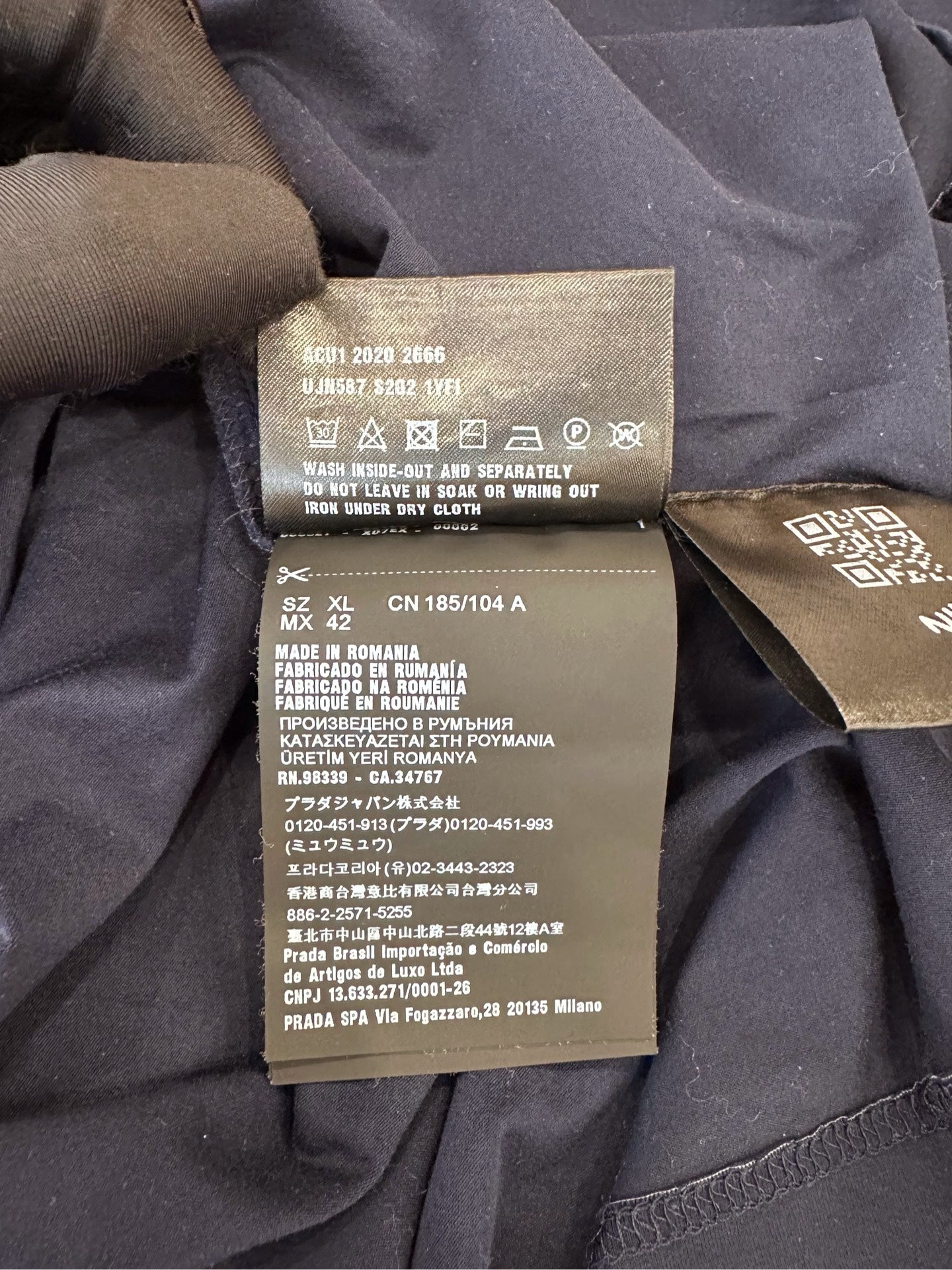 Prada - Other - Cotton - Navy - (XL)