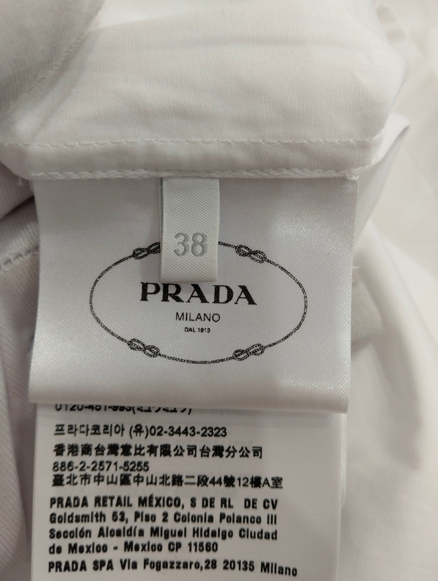 Prada - Other - Cotton - White - (38)