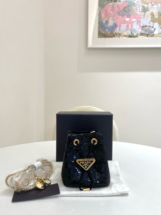 Prada - Other - Glitter - Black - (mini)