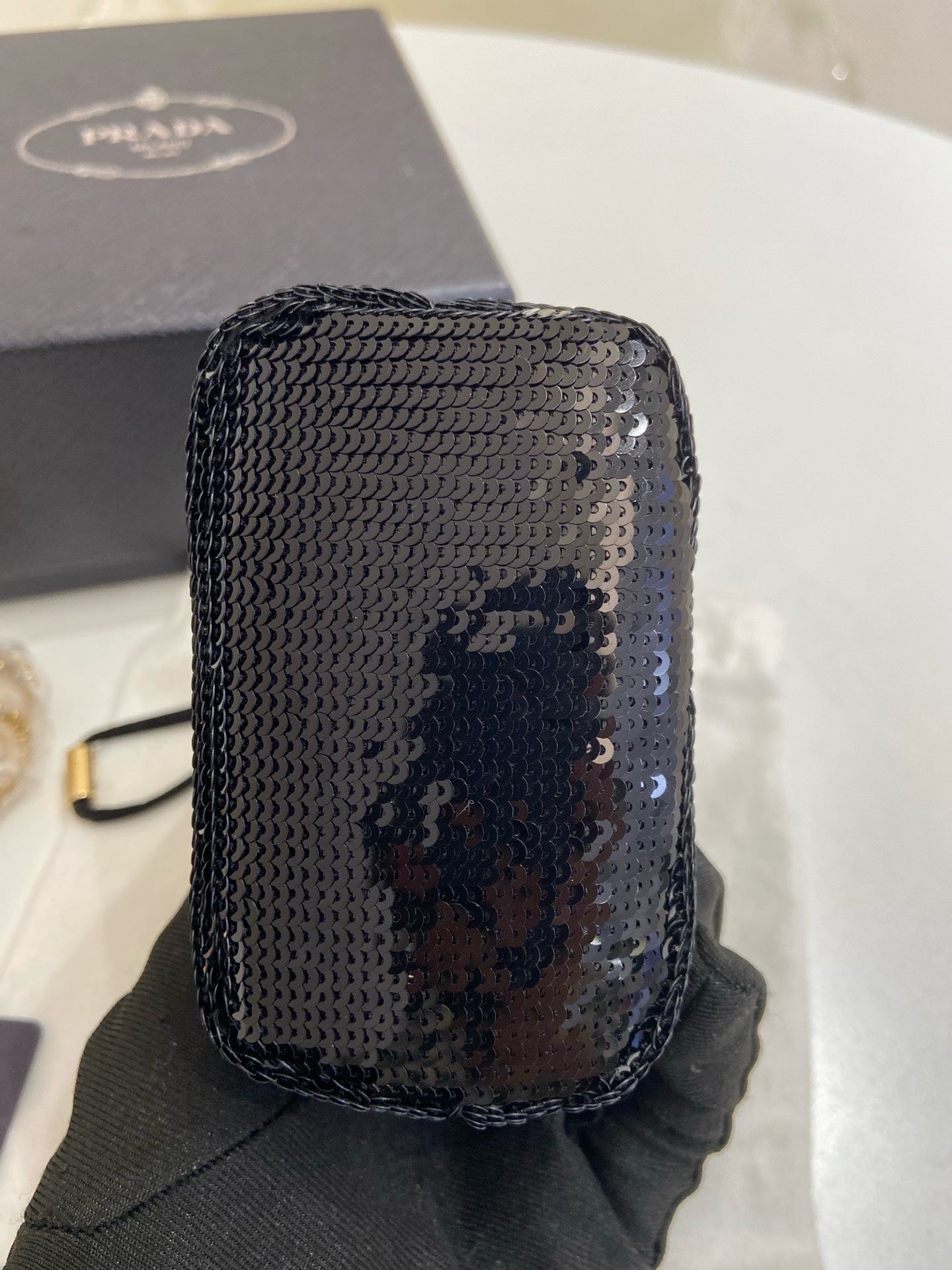 Prada - Other - Glitter - Black - (mini)