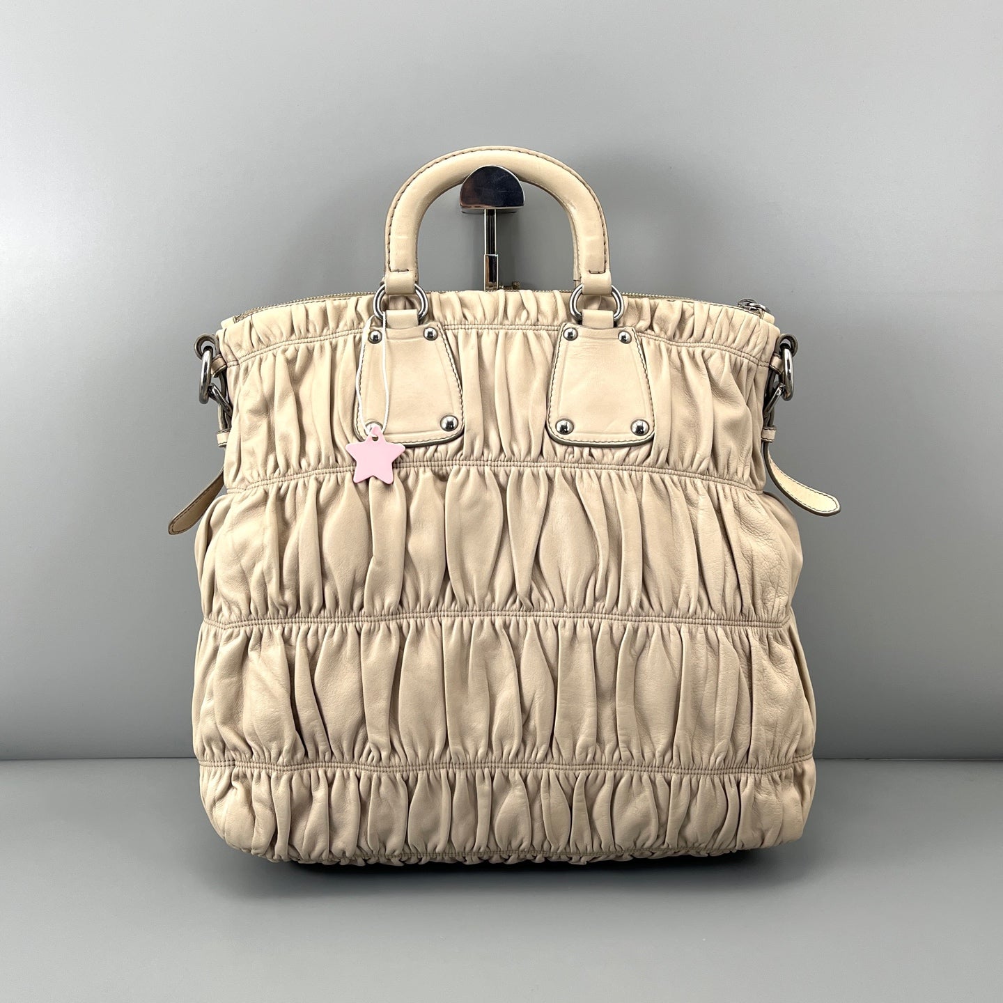 Prada - Other - Leather - Beige - (Medium)