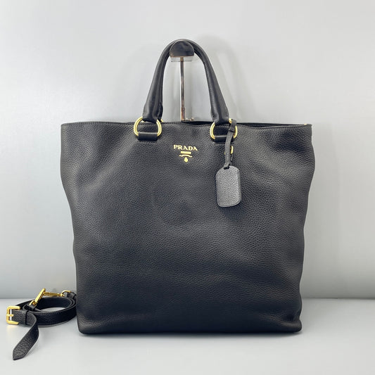 Prada - Other - Leather - Black - (large)