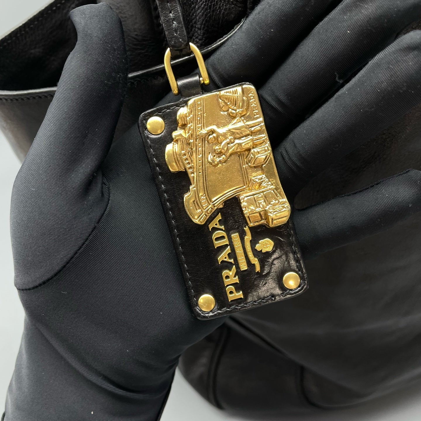 Prada - Other - Leather - Black - (Large)