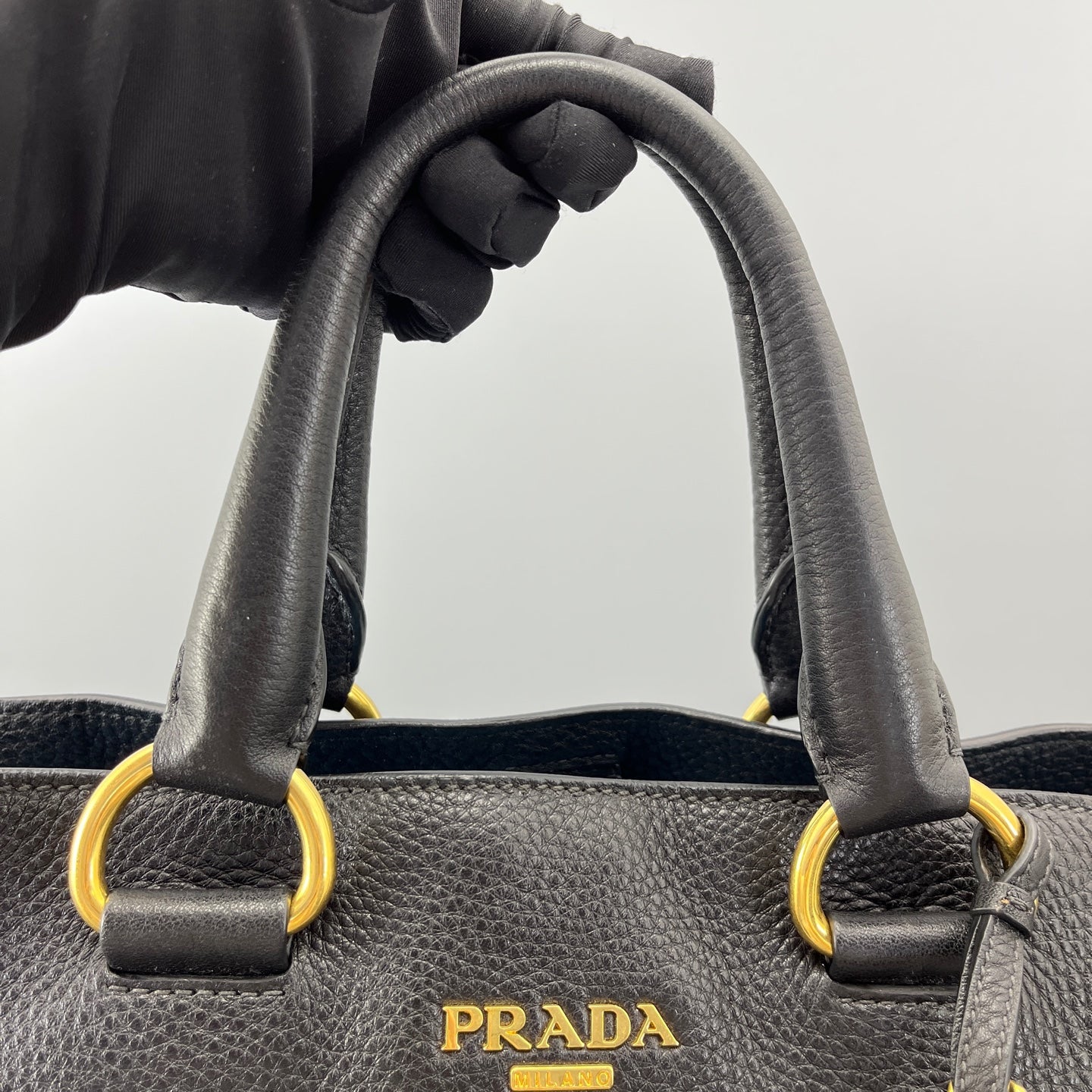 Prada - Other - Leather - Black - (large)