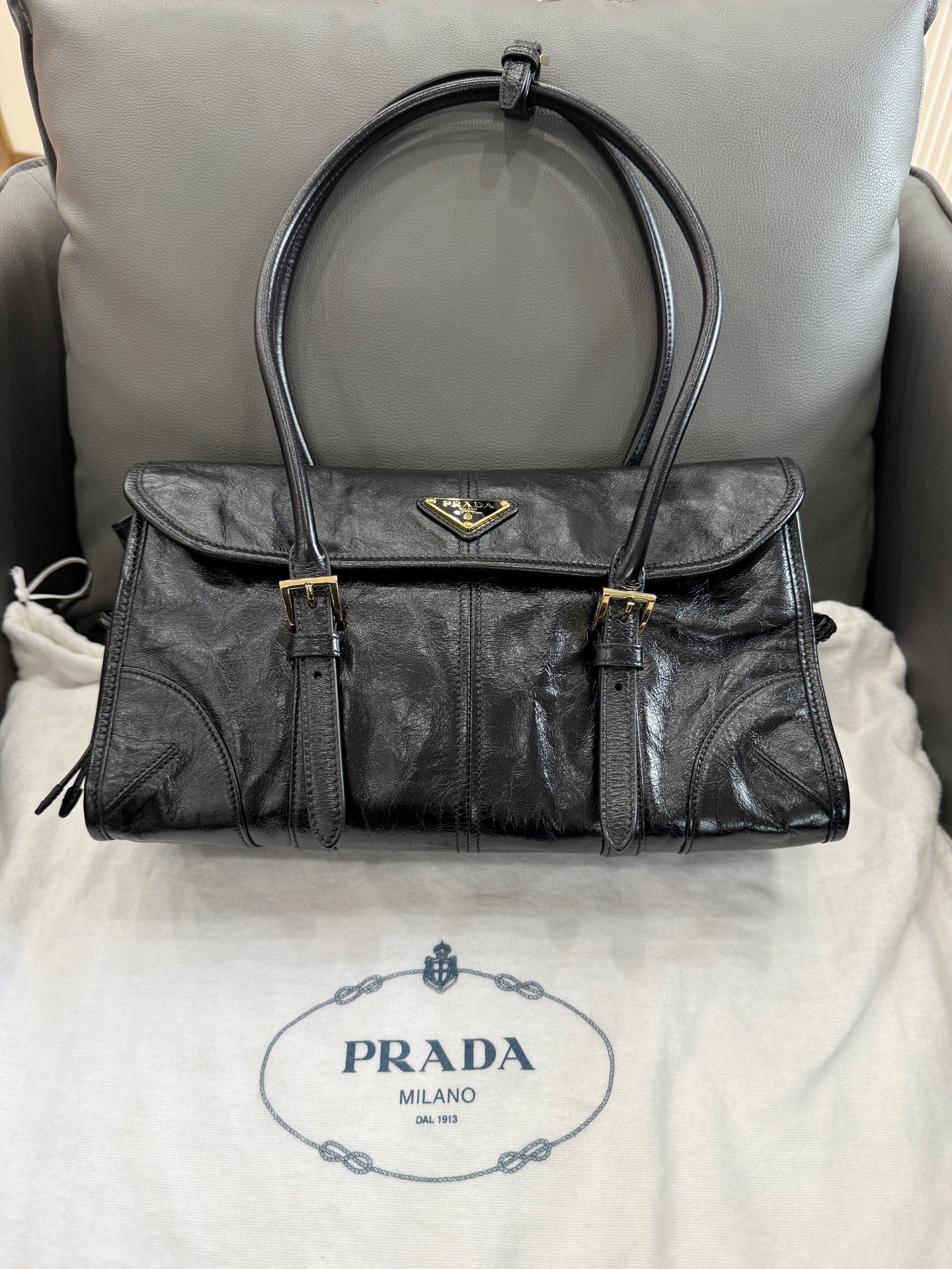 Prada - Other - Leather - Black - (medium)