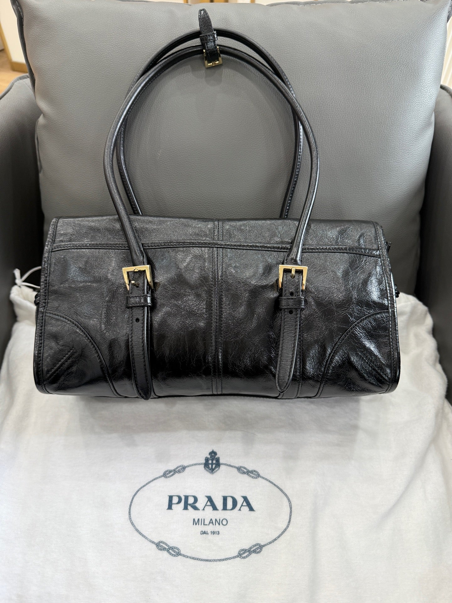 Prada - Other - Leather - Black - (medium)