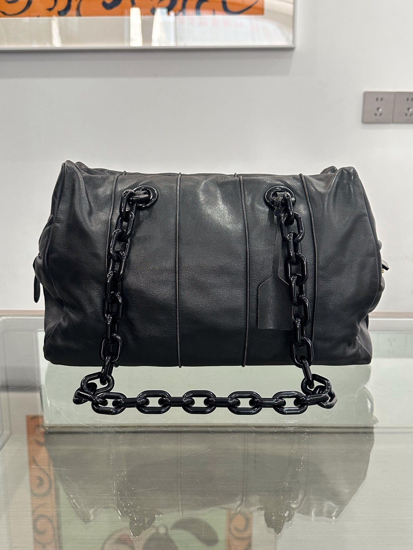 Prada - Other - Leather - Black - (Medium)