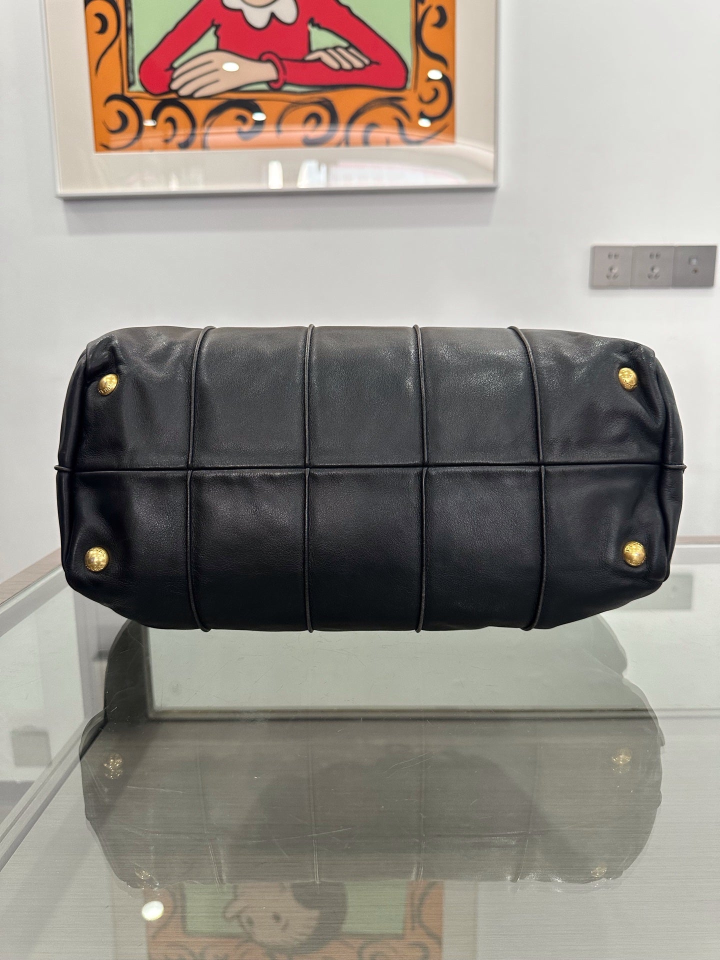 Prada - Other - Leather - Black - (Medium)
