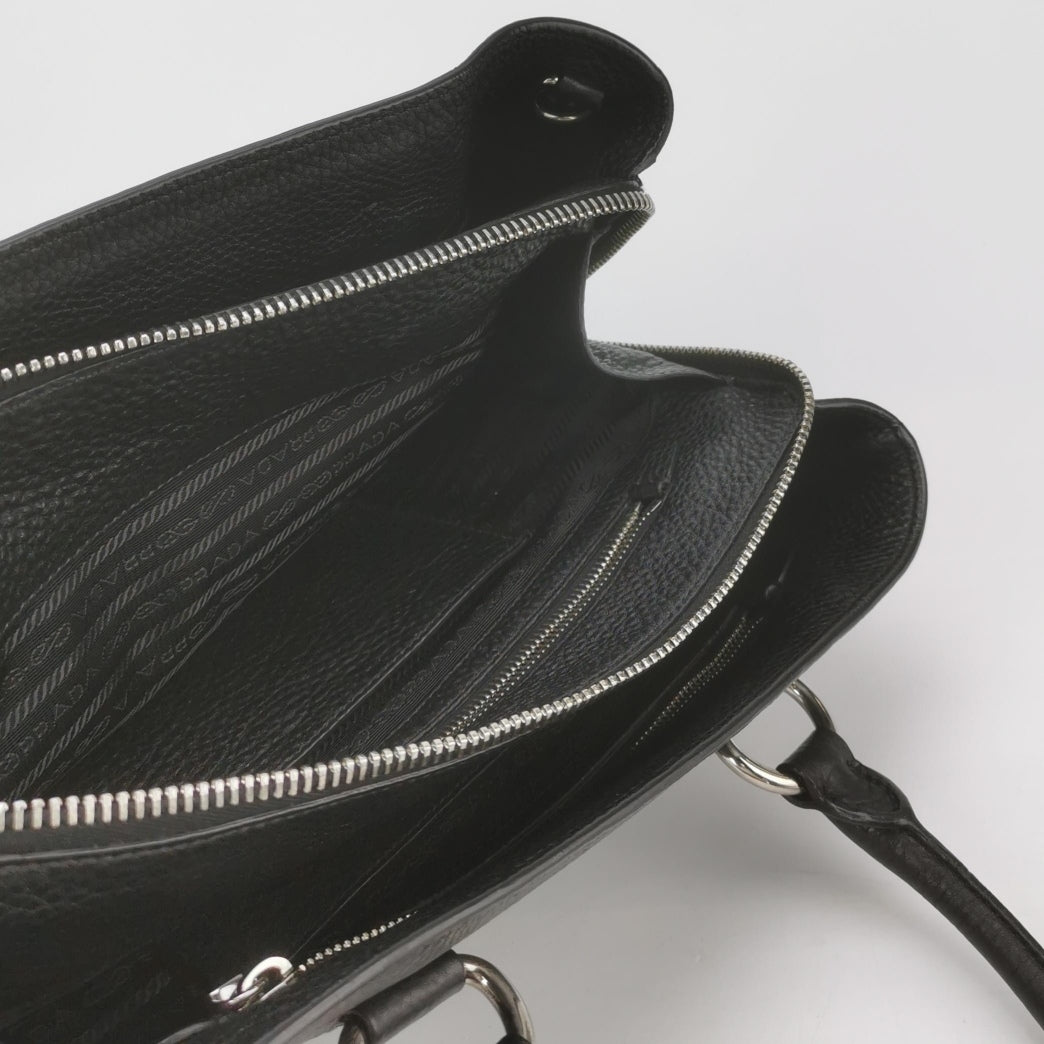 Prada - Other - Leather - Black - (Medium)
