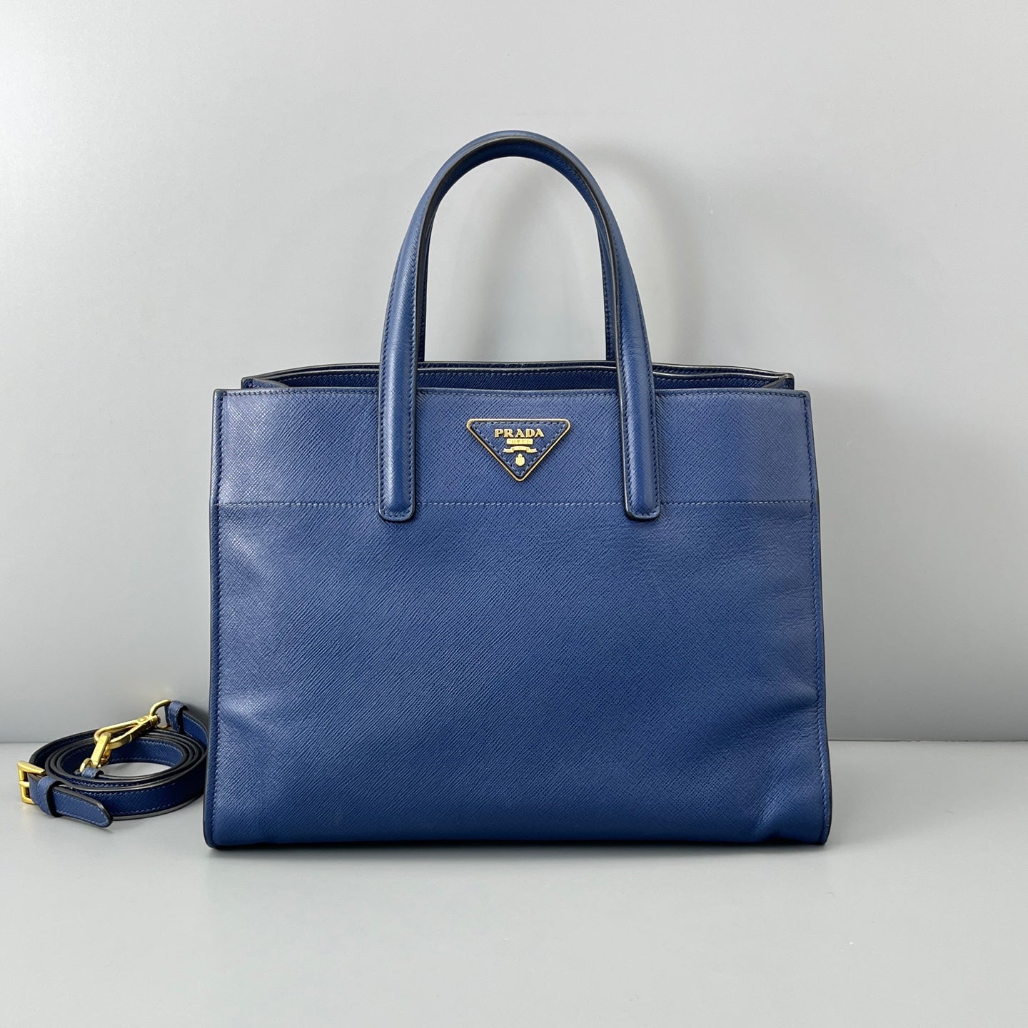 Prada - Other - Leather - Blue - (medium)