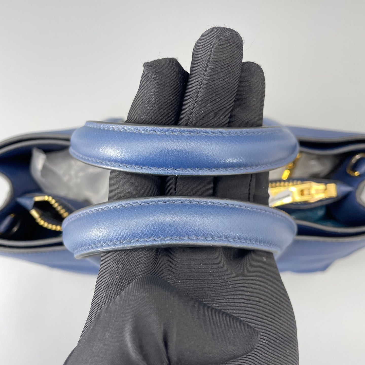 Prada - Other - Leather - Blue - (medium)