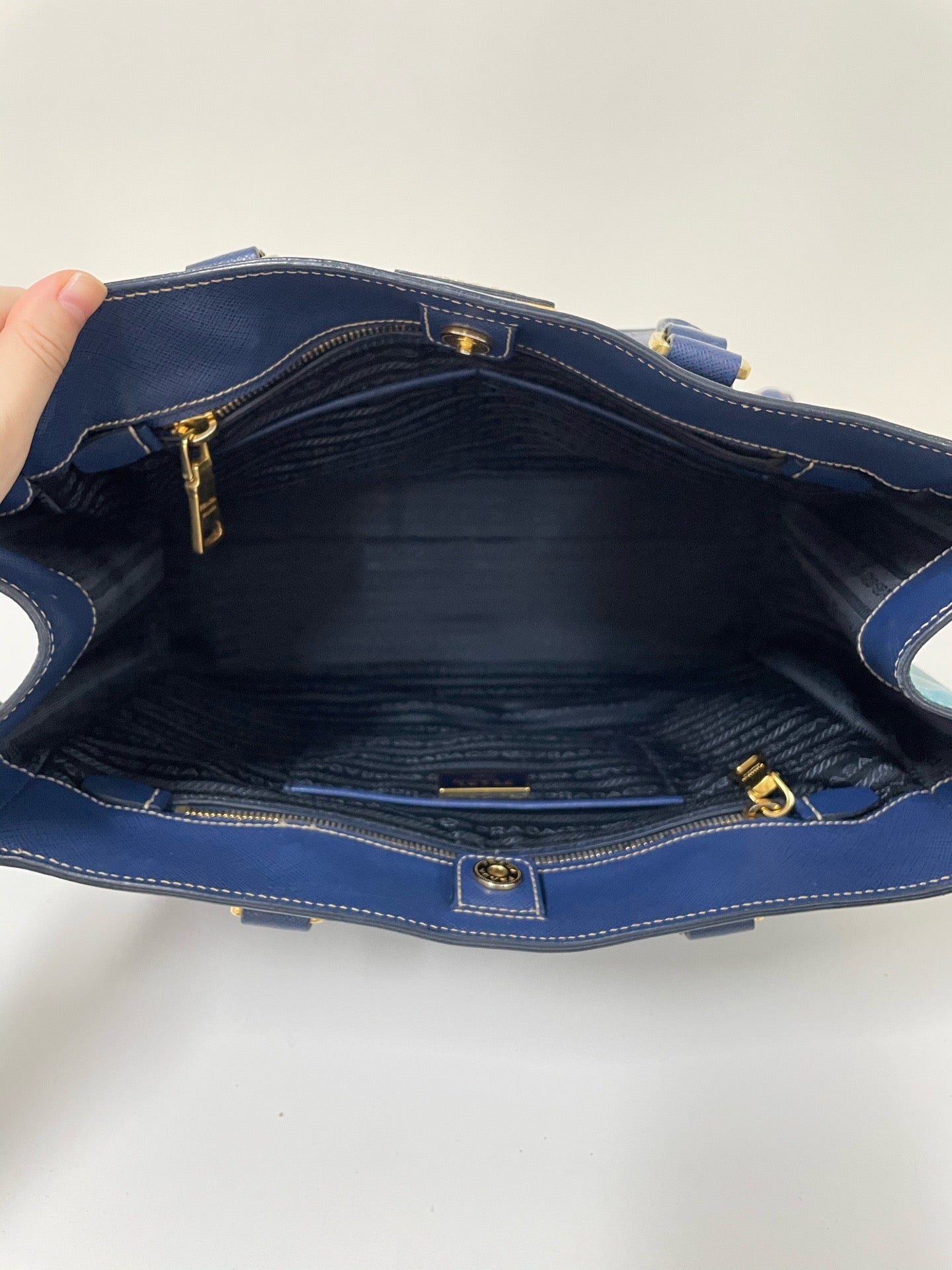 Prada - Other - Leather - Blue - (medium)