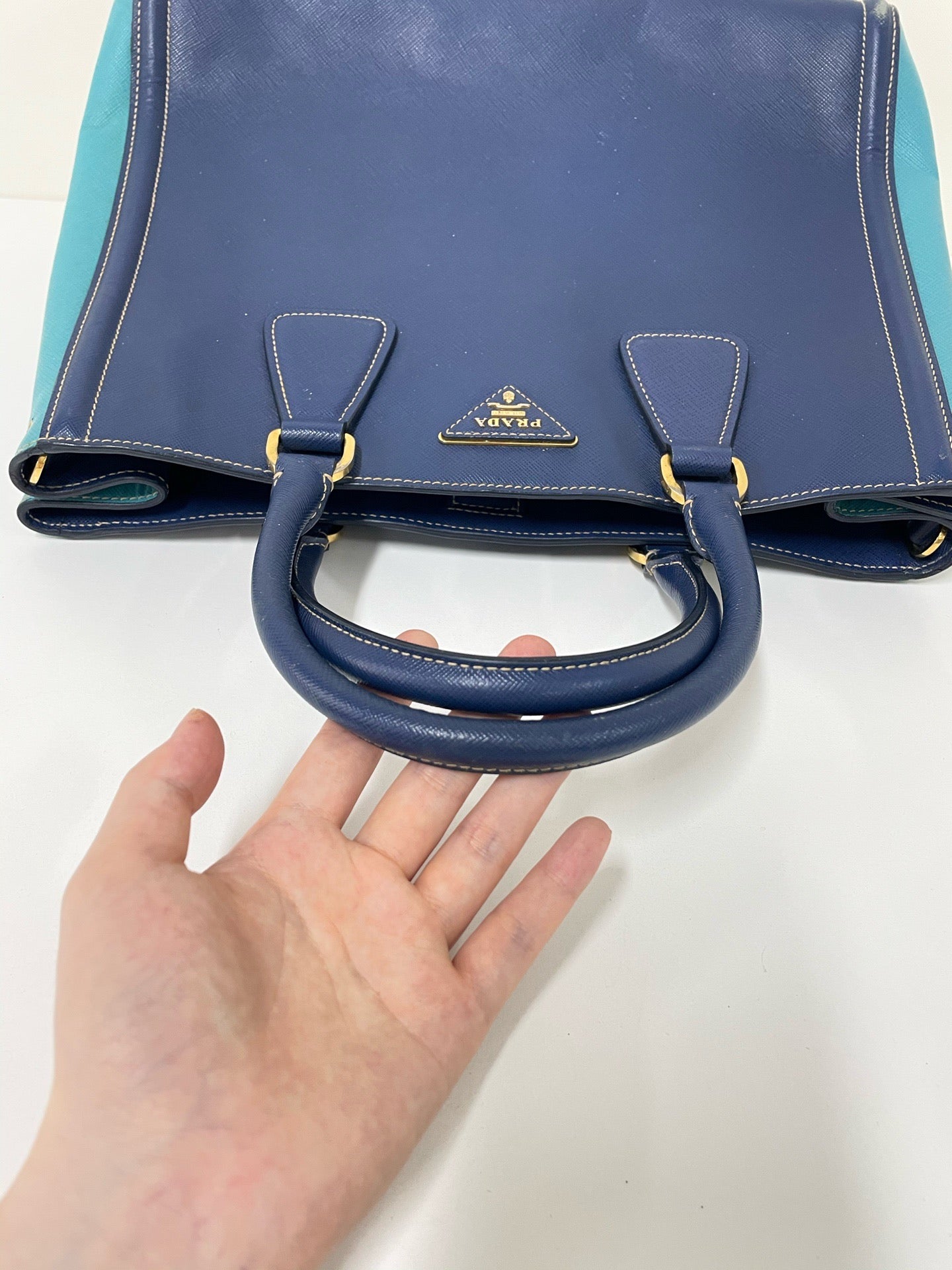 Prada - Other - Leather - Blue - (medium)