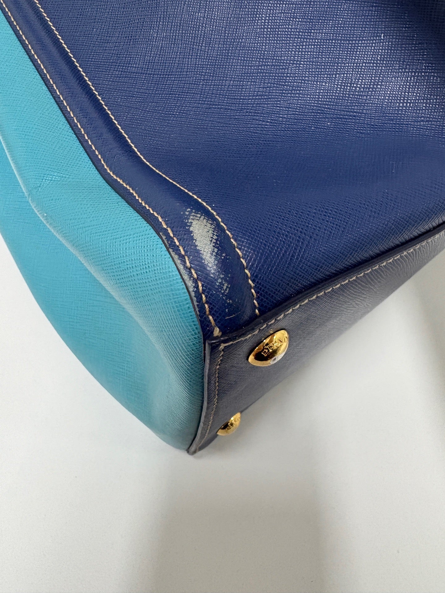 Prada - Other - Leather - Blue - (medium)